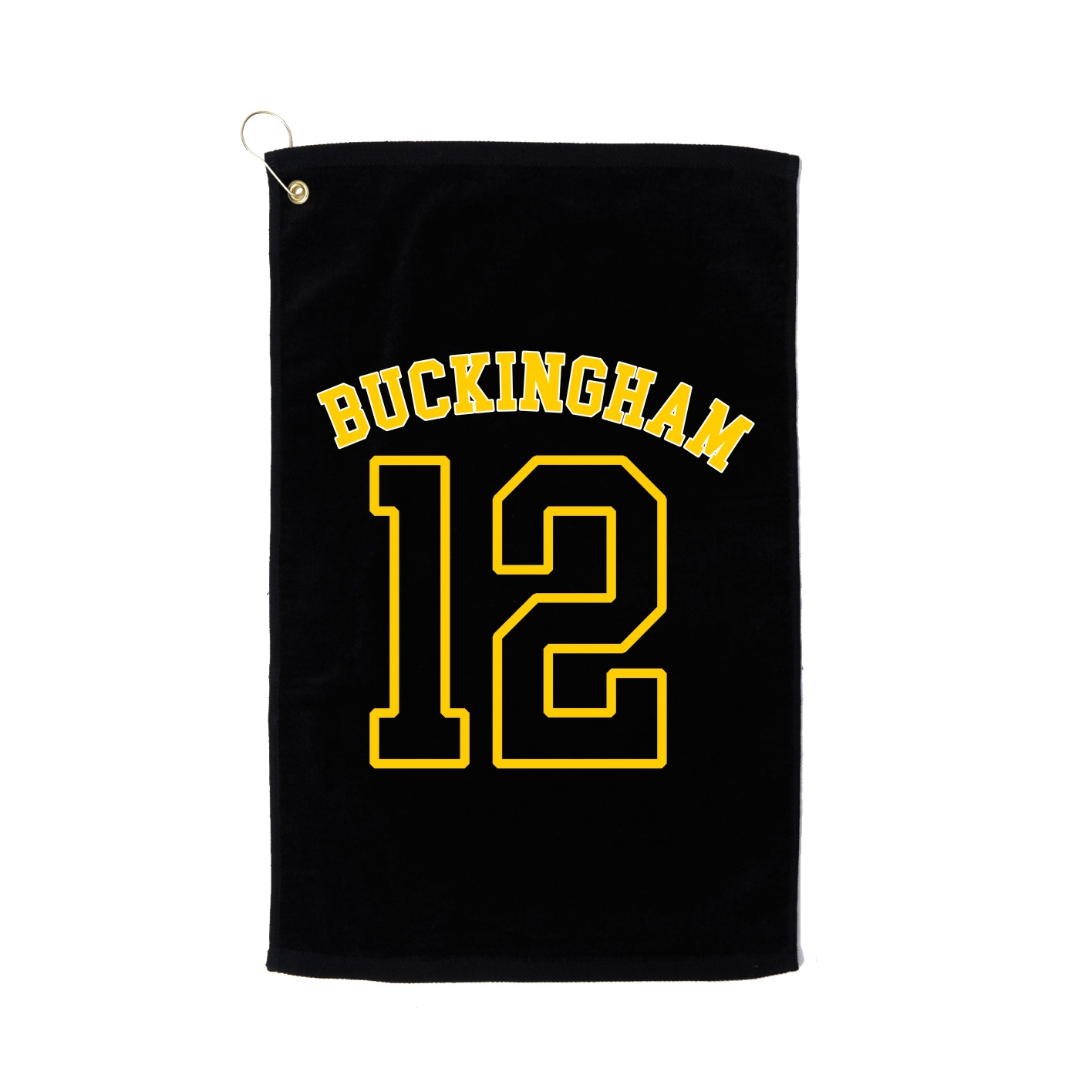Golf Towel — Shirsey Arch in Black