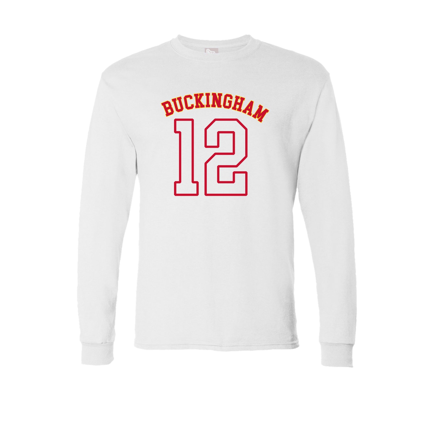 Long Sleeve Tee — Shirsey Arch in White