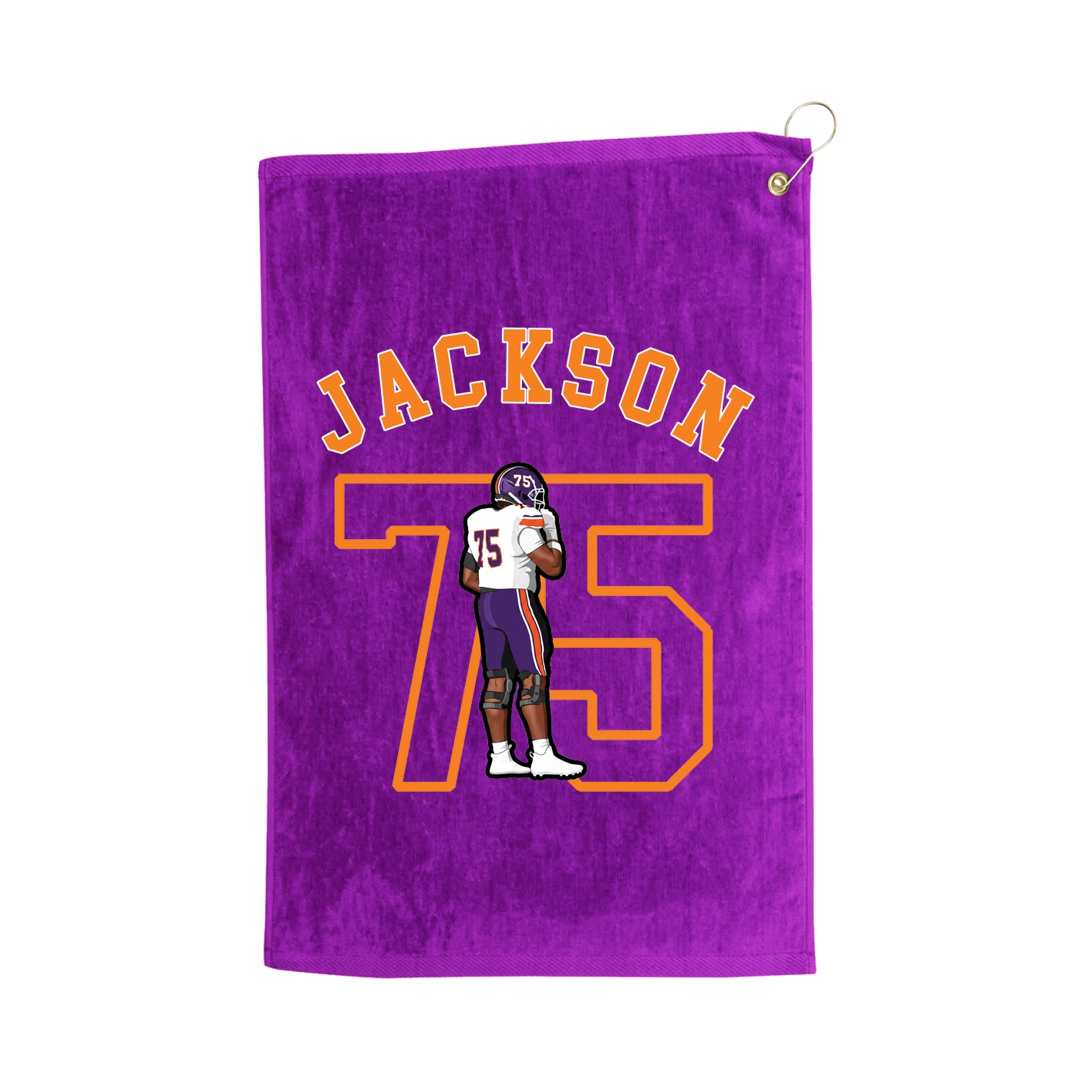 Golf Towel — Shirsey Arch in Purple