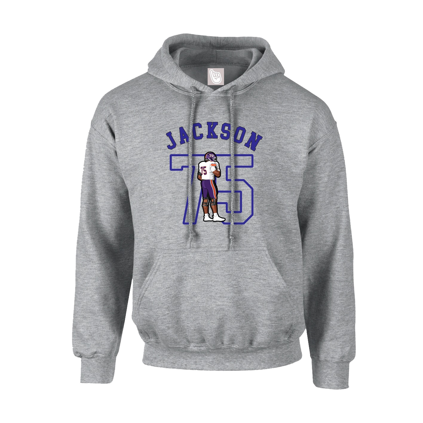 Youth Hoodie — Shirsey Arch in Grey