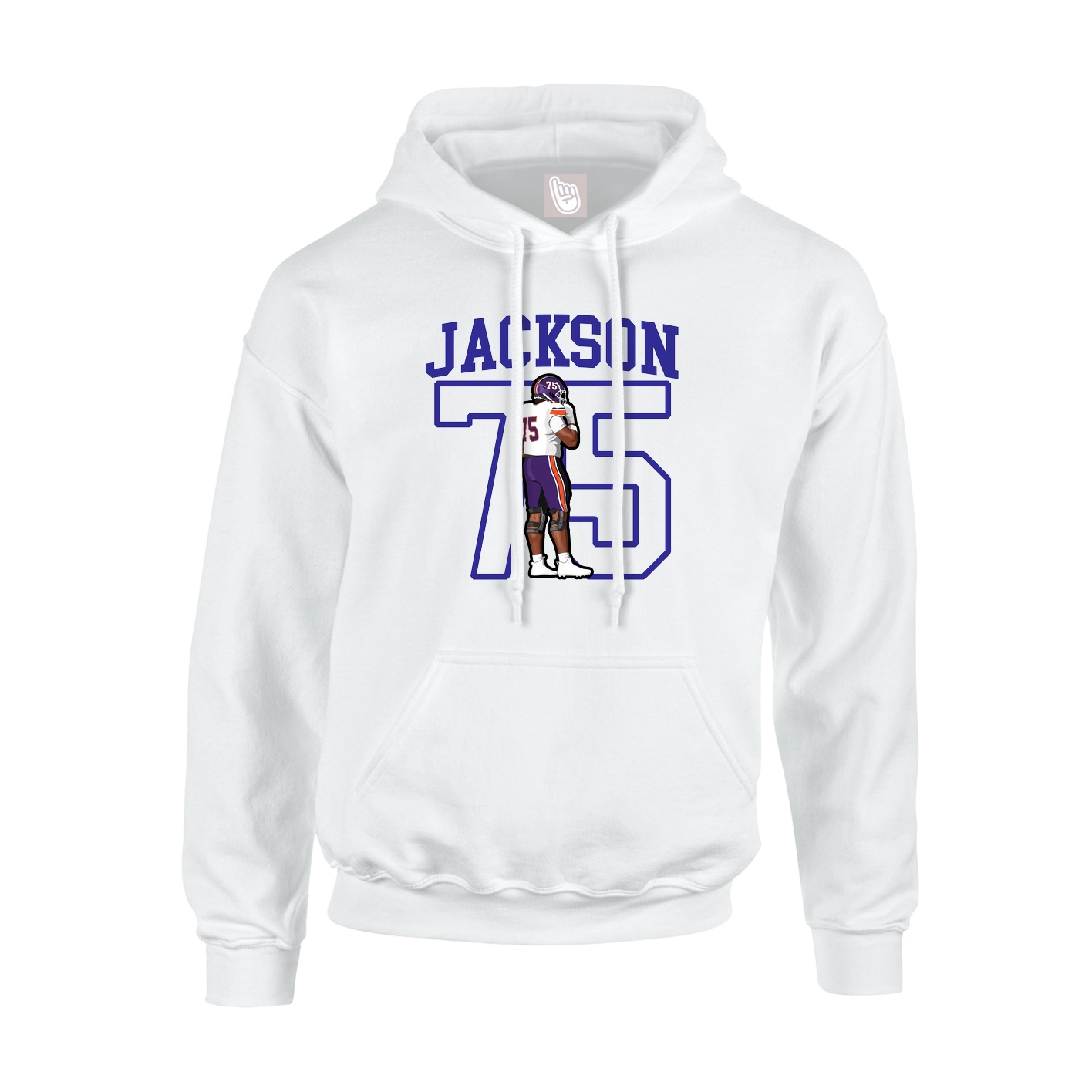Hoodie — Shirsey in White