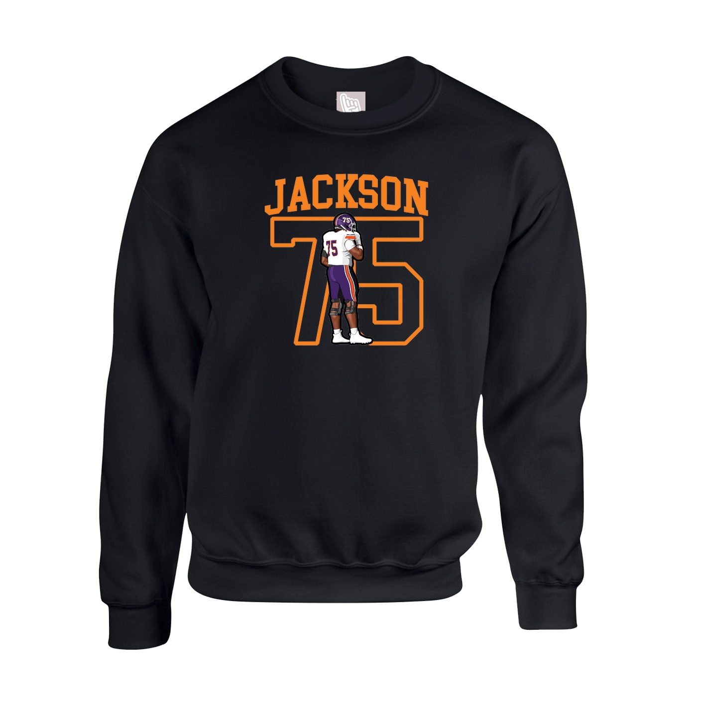 Fleece Crew — Shirsey in Black