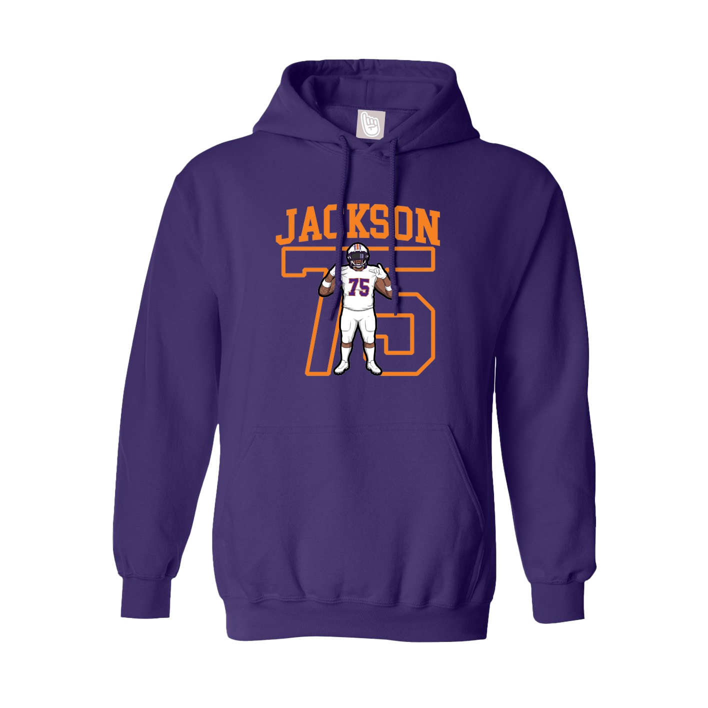 Hoodie — Shirsey in Purple