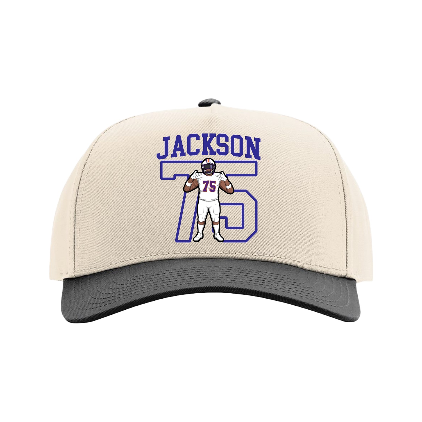 Full Fabric Five-Panel Champ Cap