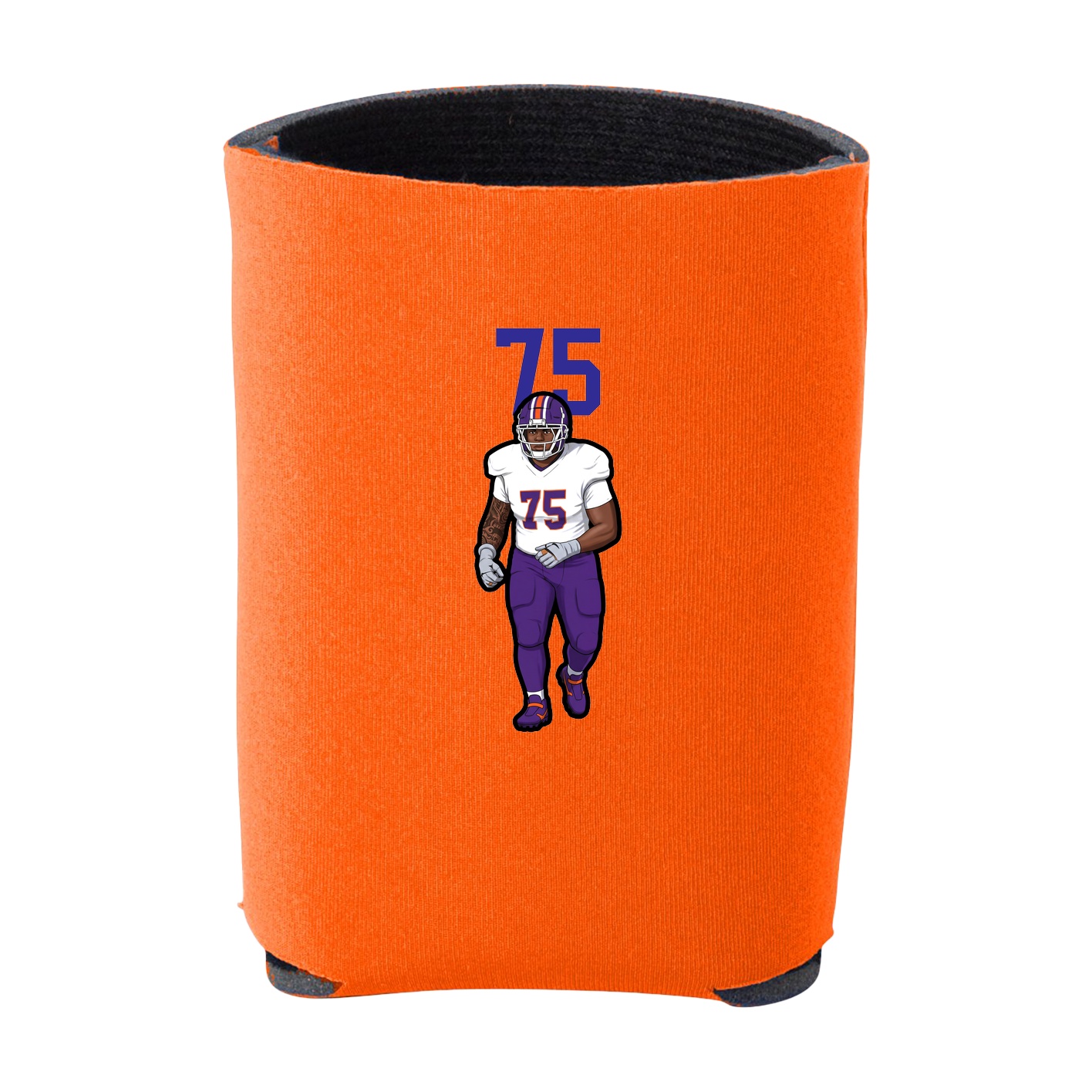 Can Holder — Number Top in Orange