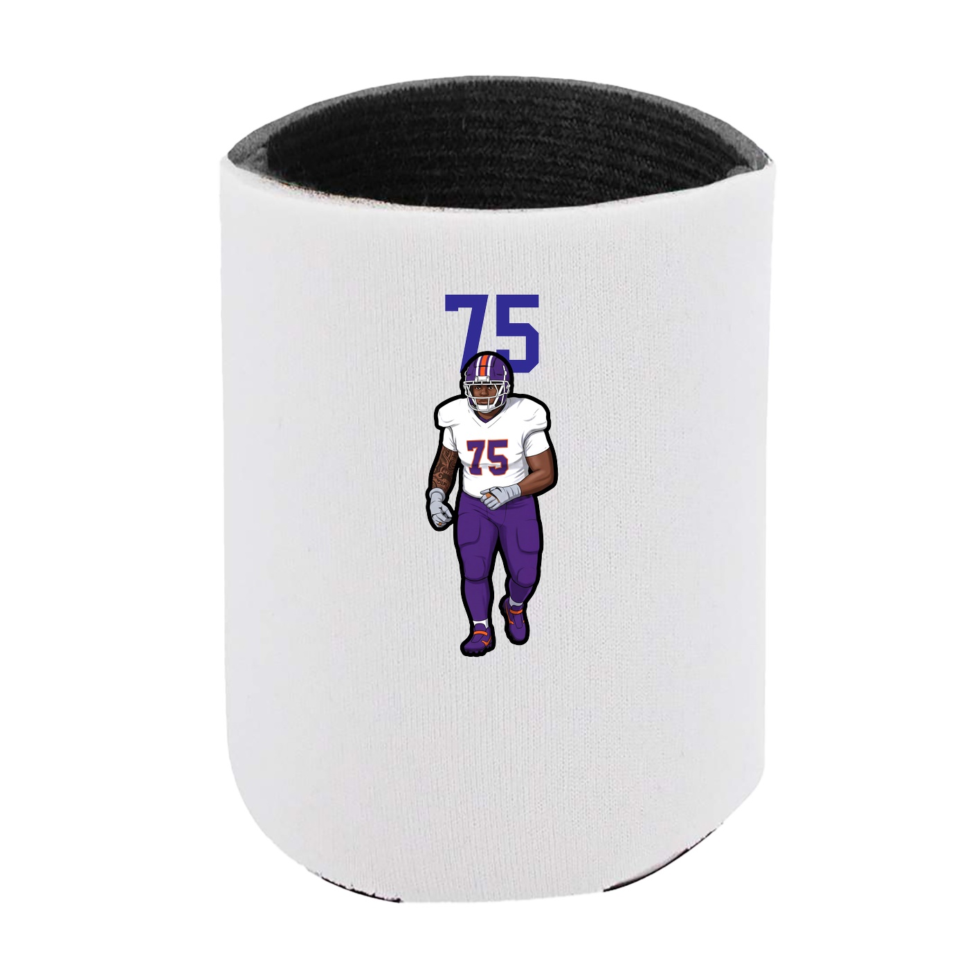 Can Holder — Number Top in White