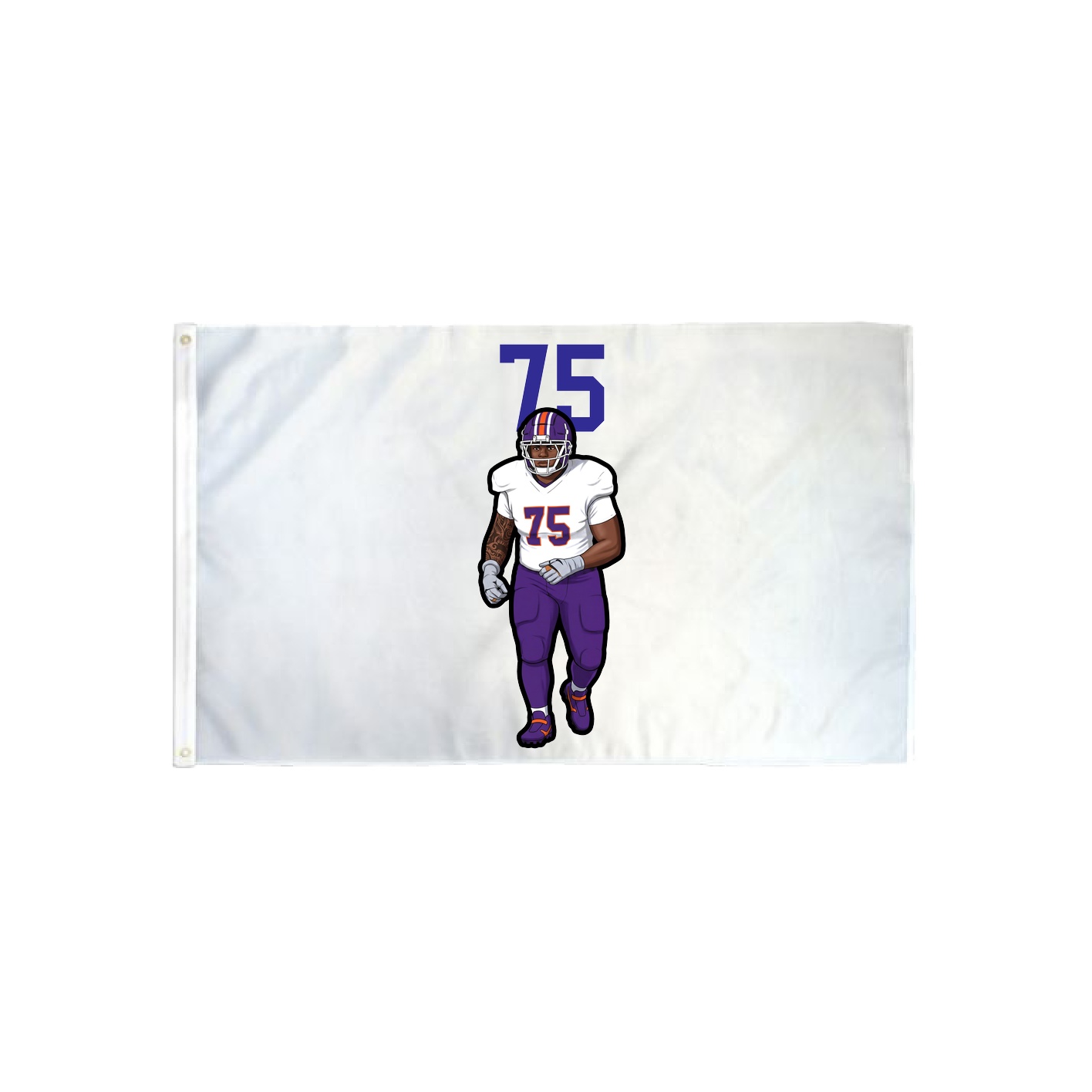 3x5 Flag — Number Top in Classic