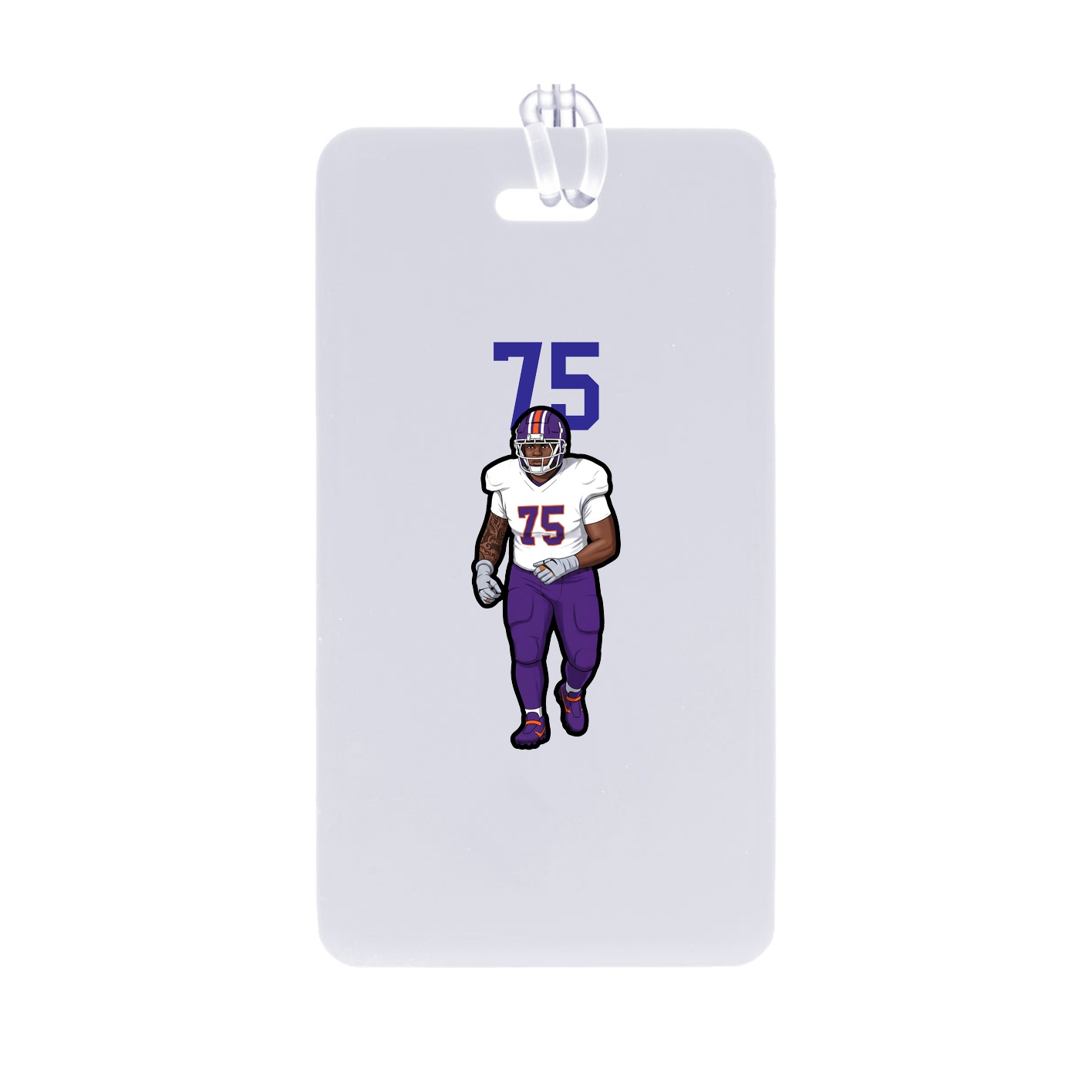 Bag Tag — Number Top in Classic