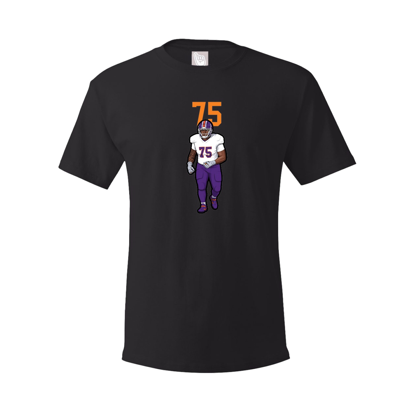 Tee — Number Top in Black