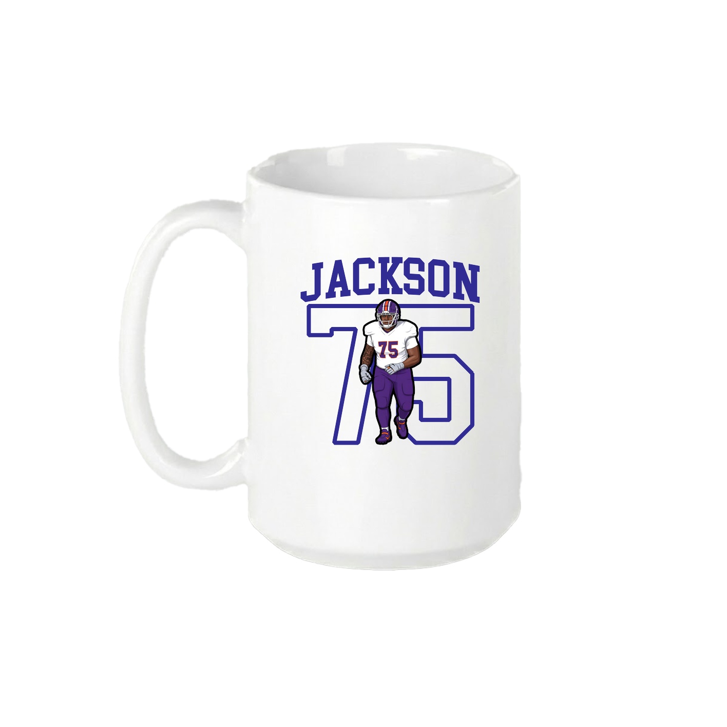 15oz Coffee Mug — Shirsey in White