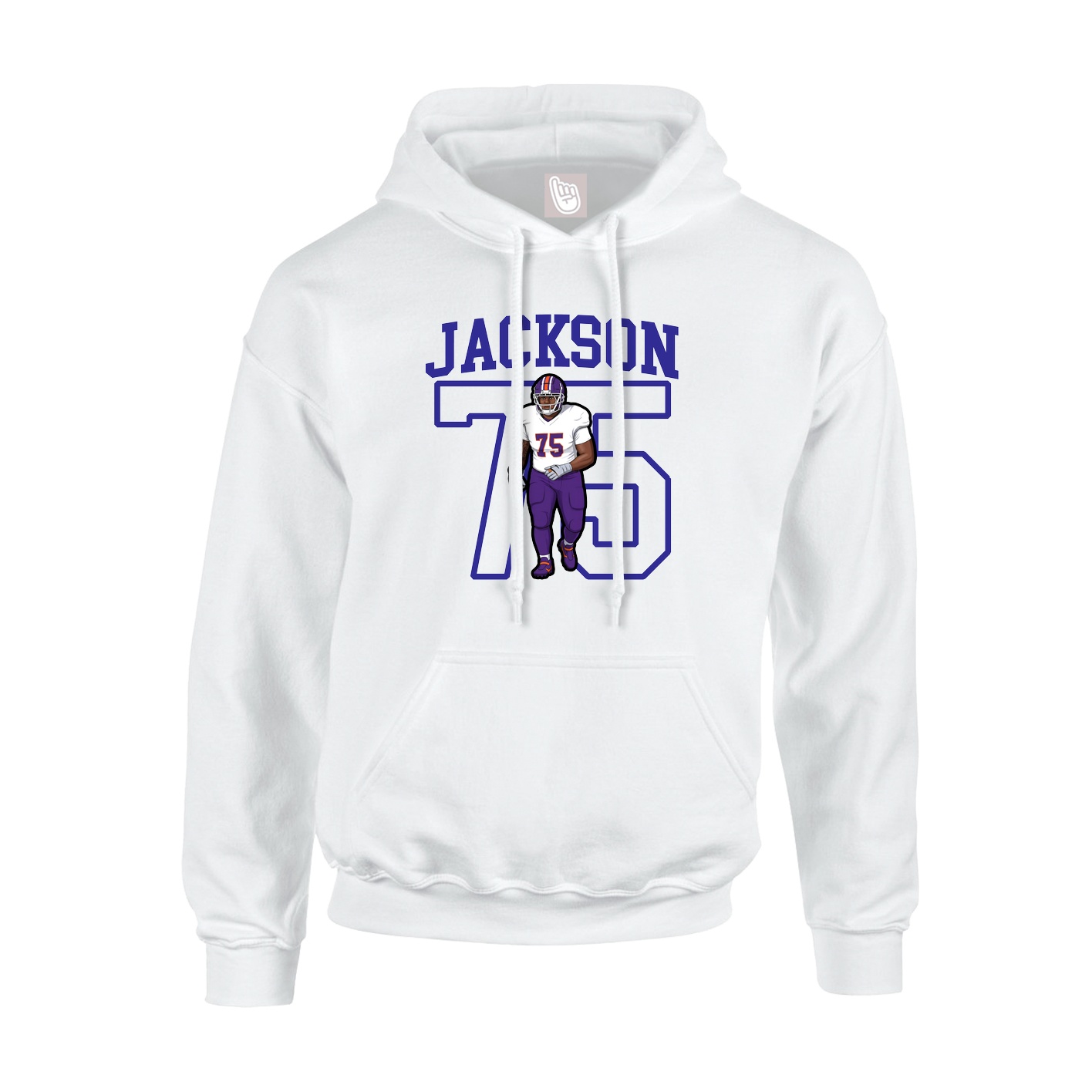 Youth Hoodie — Shirsey in White