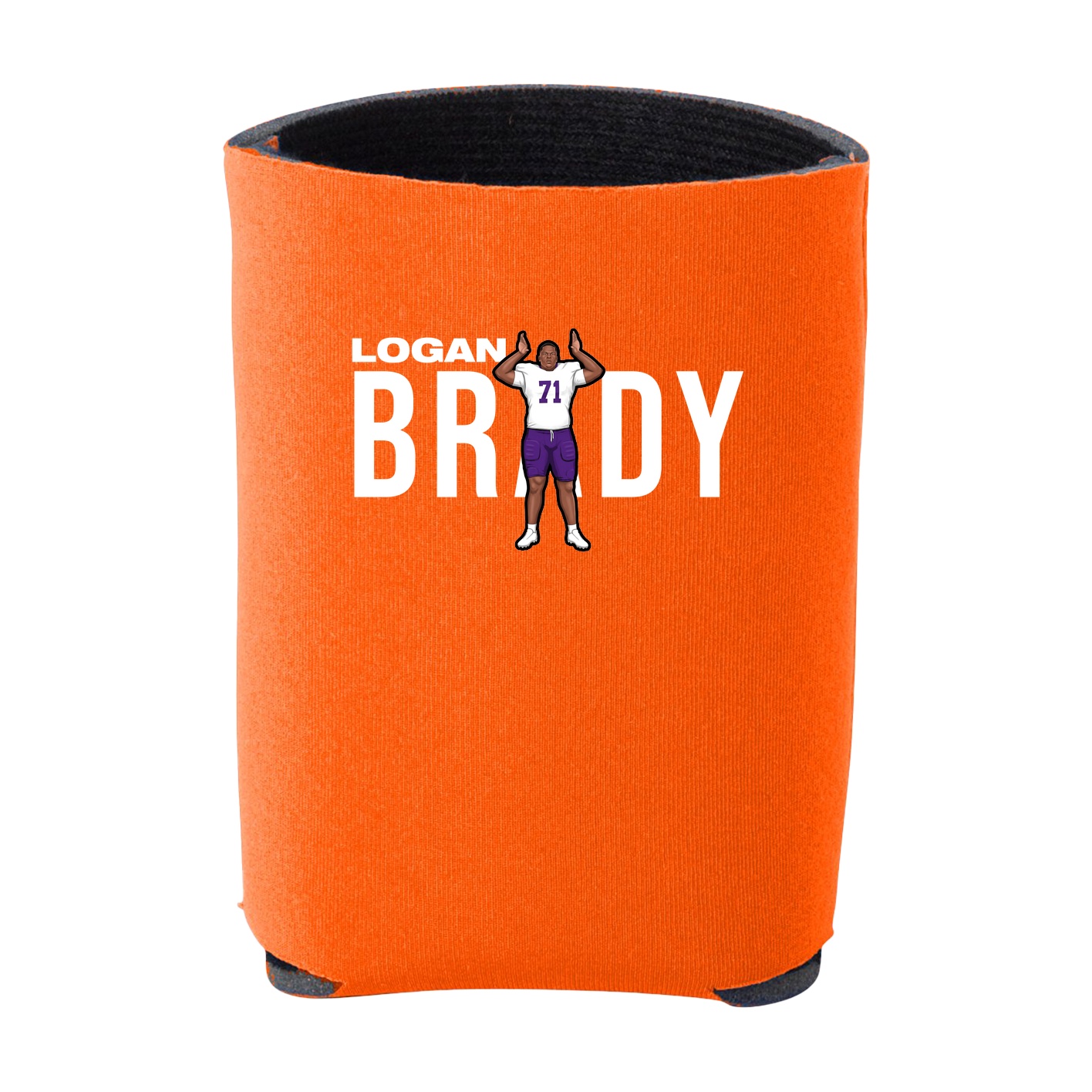 Can Holder — Player Name in Orange