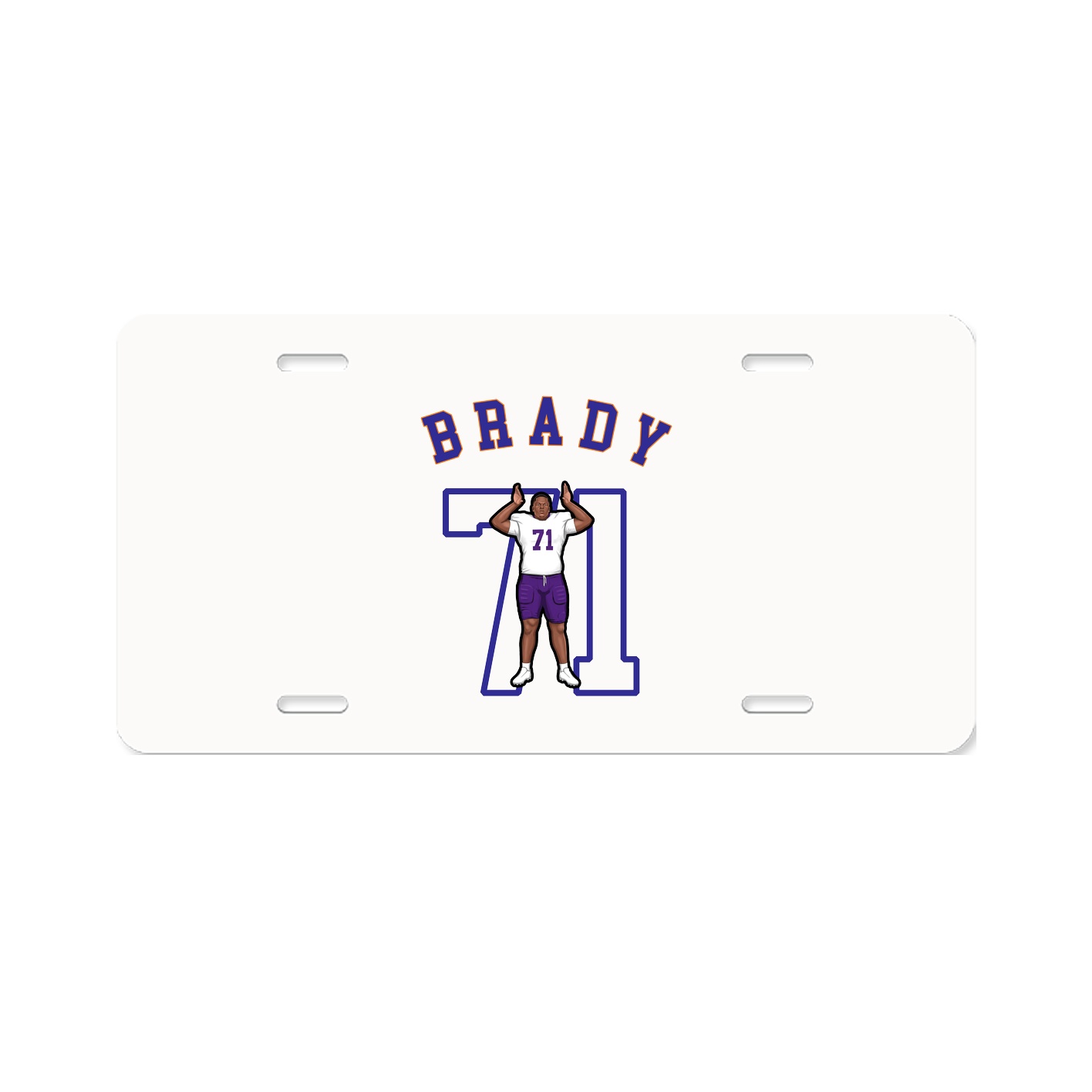 License Plate — Shirsey Arch in Classic