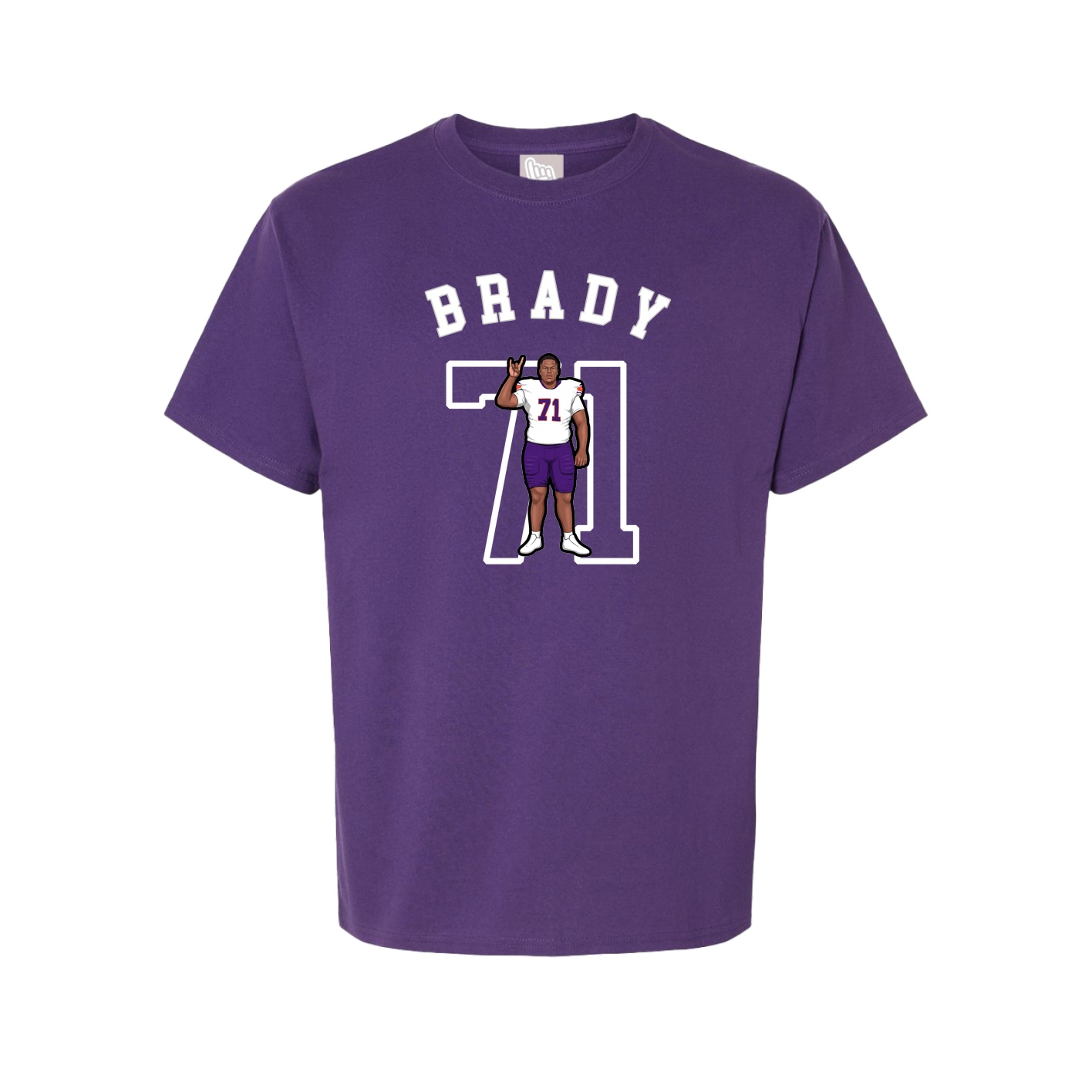 Youth Tee — Shirsey Arch in Purple