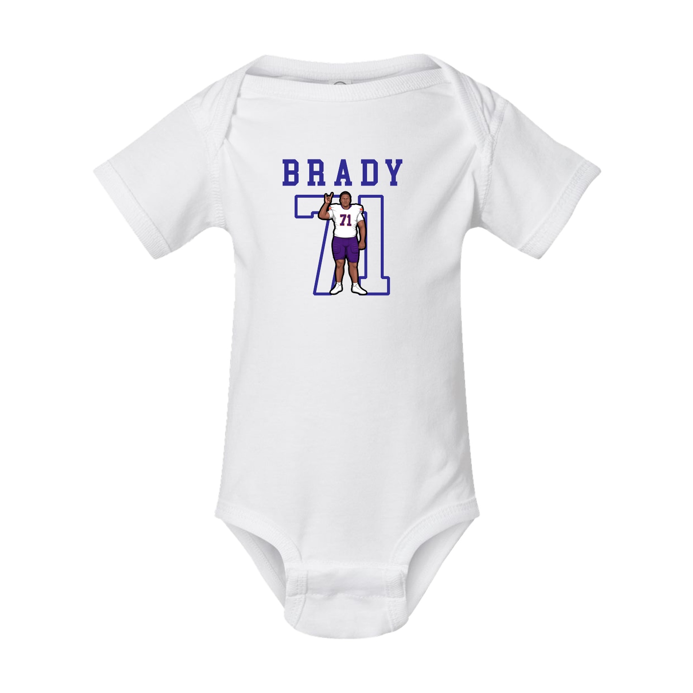 Baby Onesie — Shirsey in White