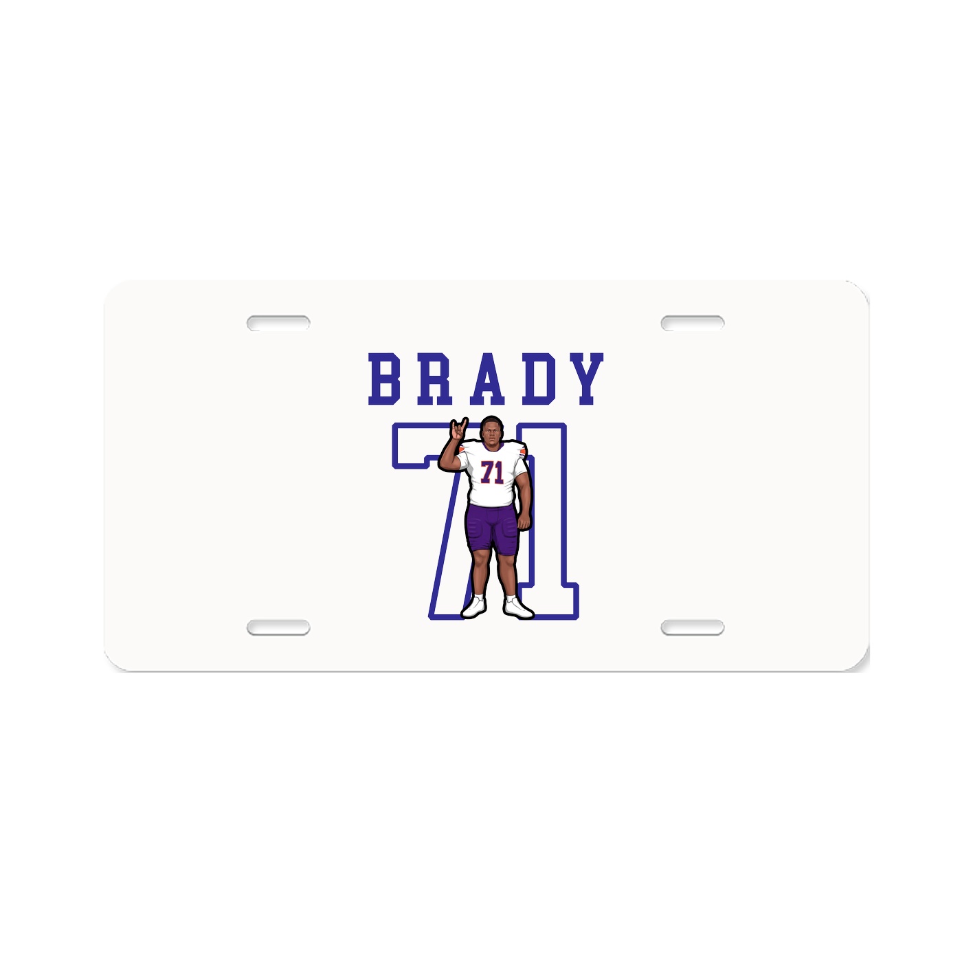 License Plate — Shirsey in Classic