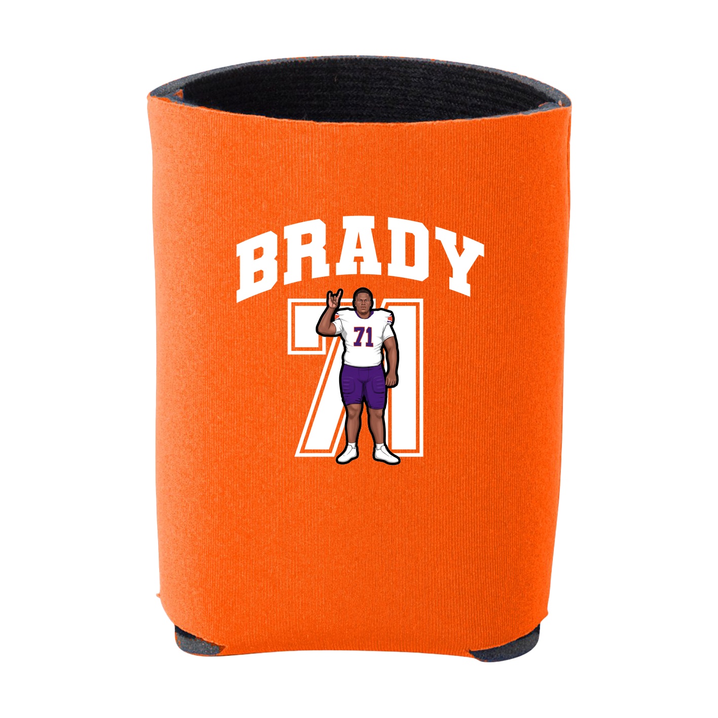Can Holder — Number in Orange