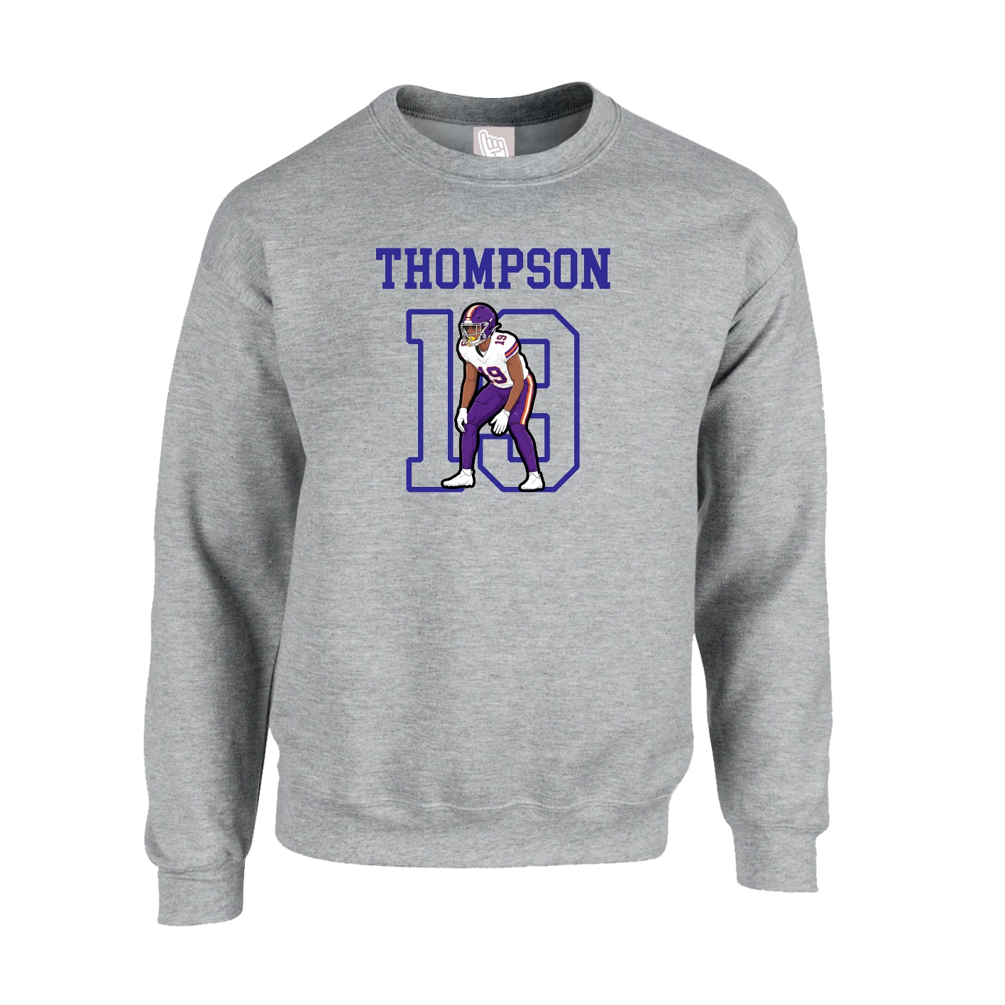 Fleece Crew — Shirsey in Grey