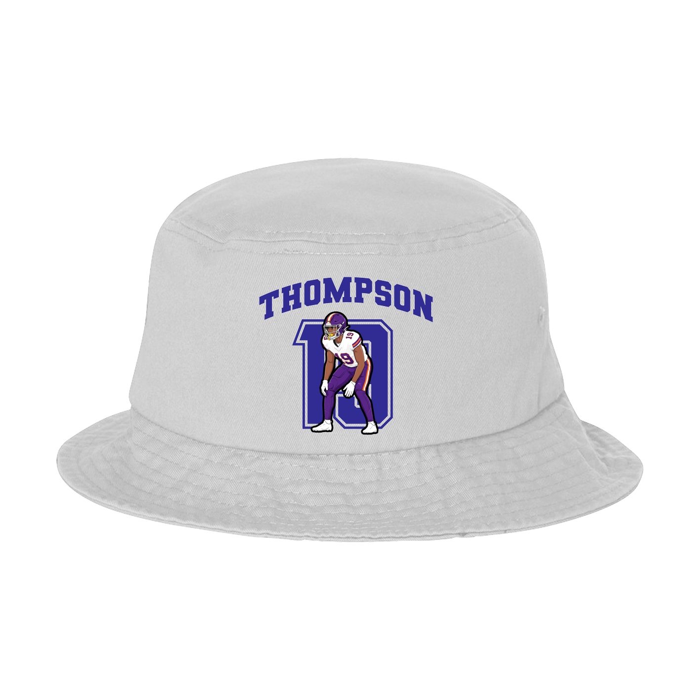 Bucket Cap — Number in White