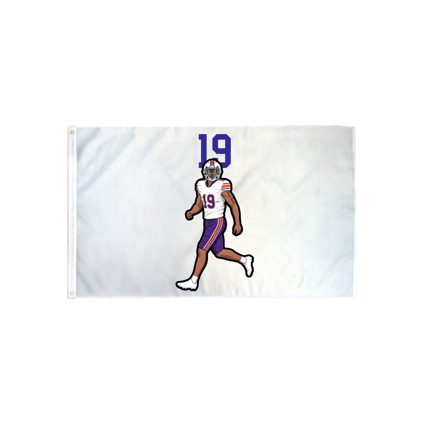 3x5 Flag — Number Top in Classic