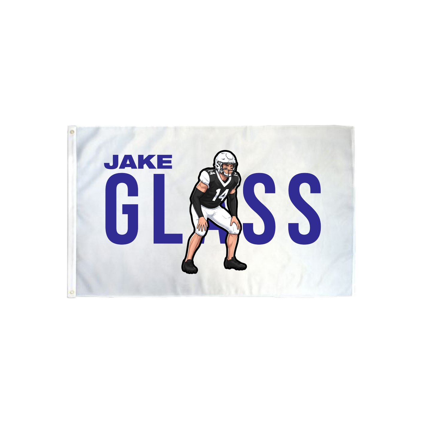 3x5 Flag — Player Name in Classic