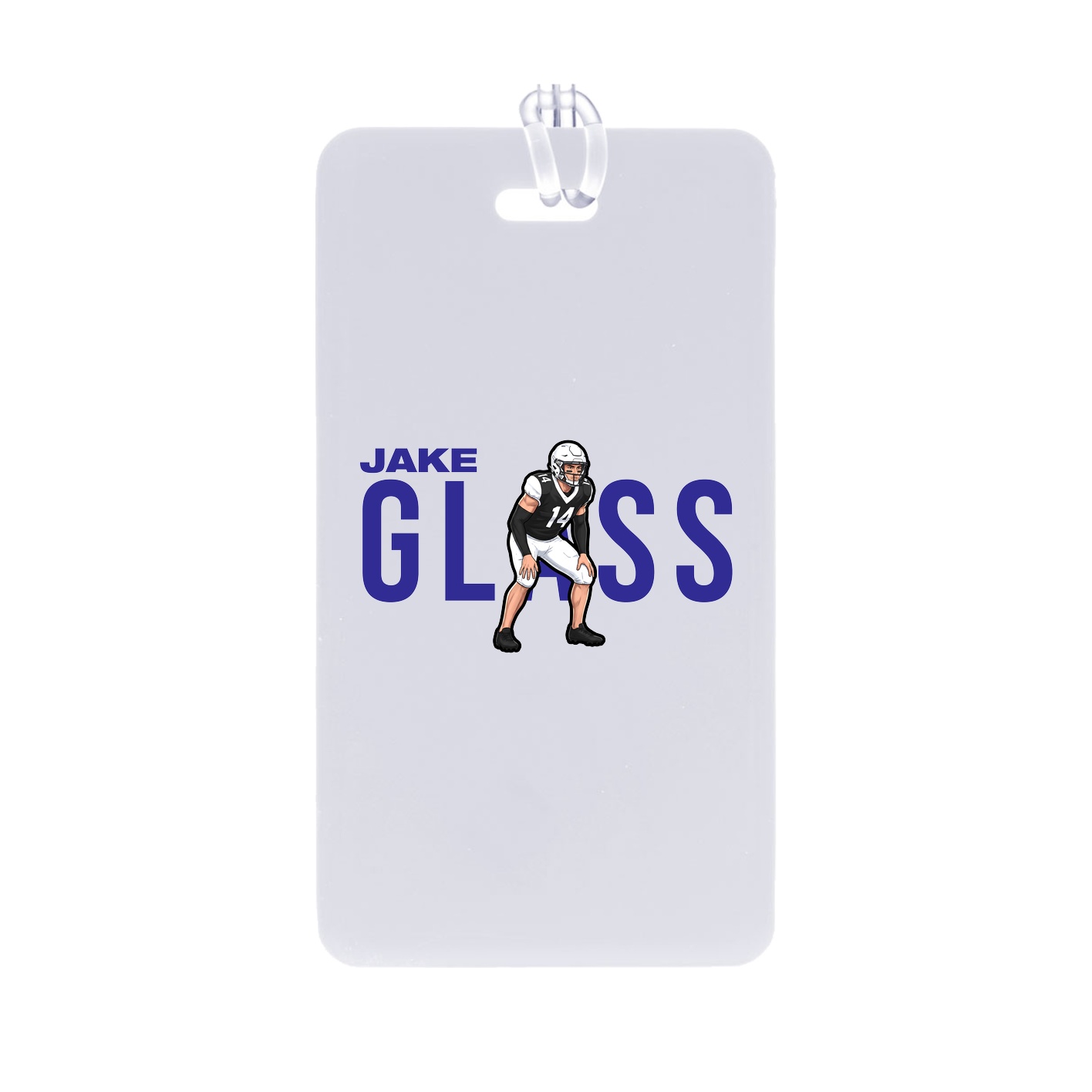 Bag Tag — Player Name in Classic