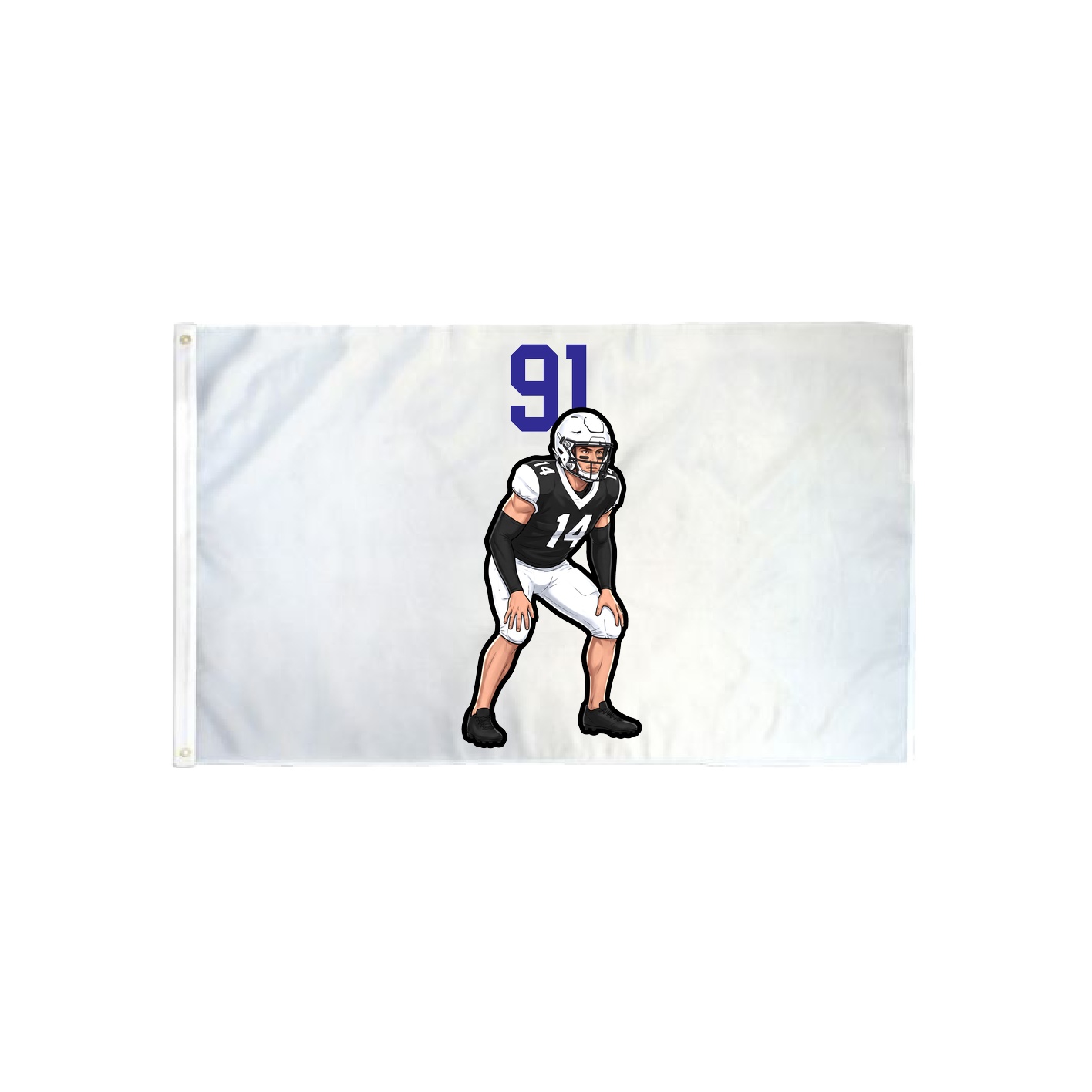3x5 Flag — Number Top in Classic