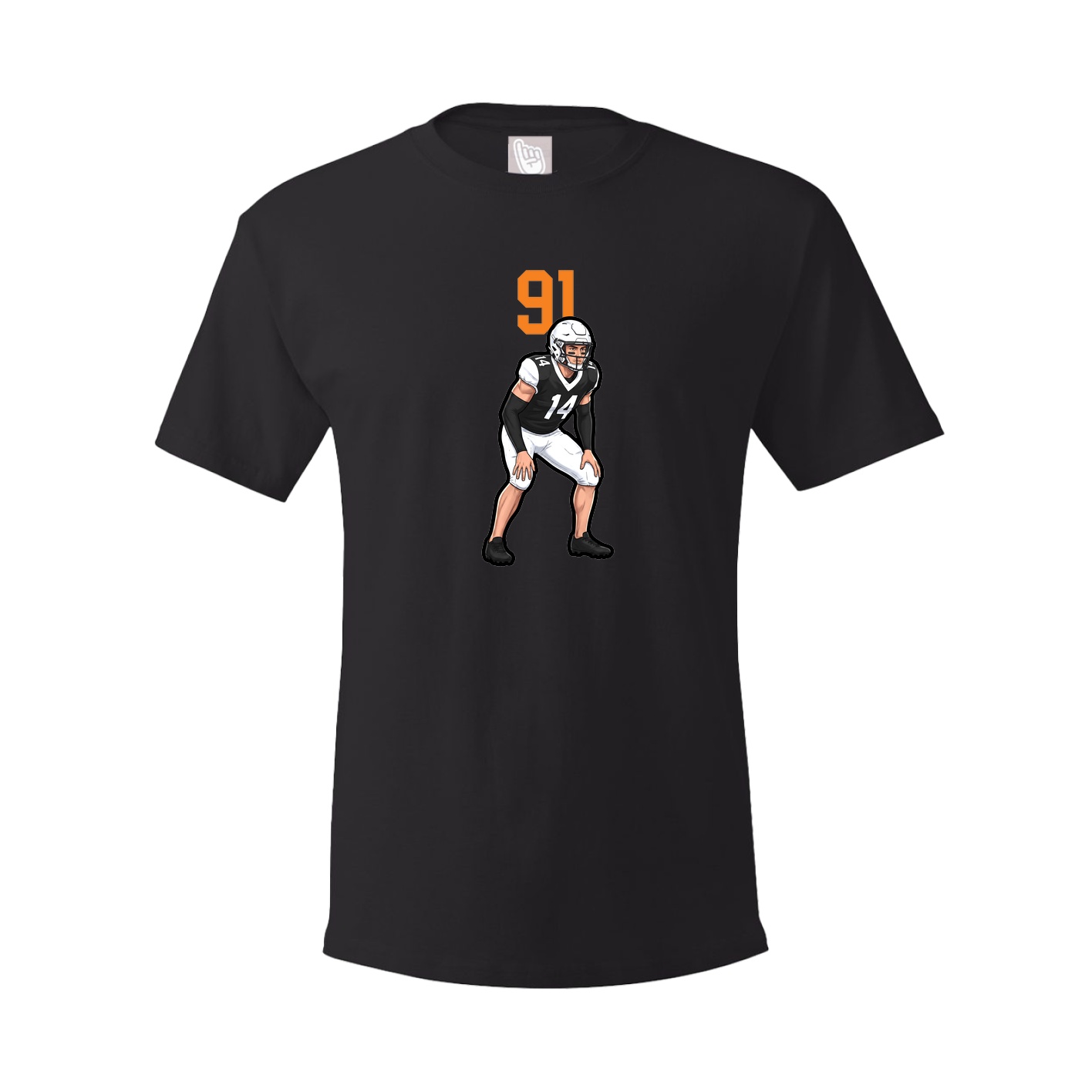 Tee — Number Top in Black
