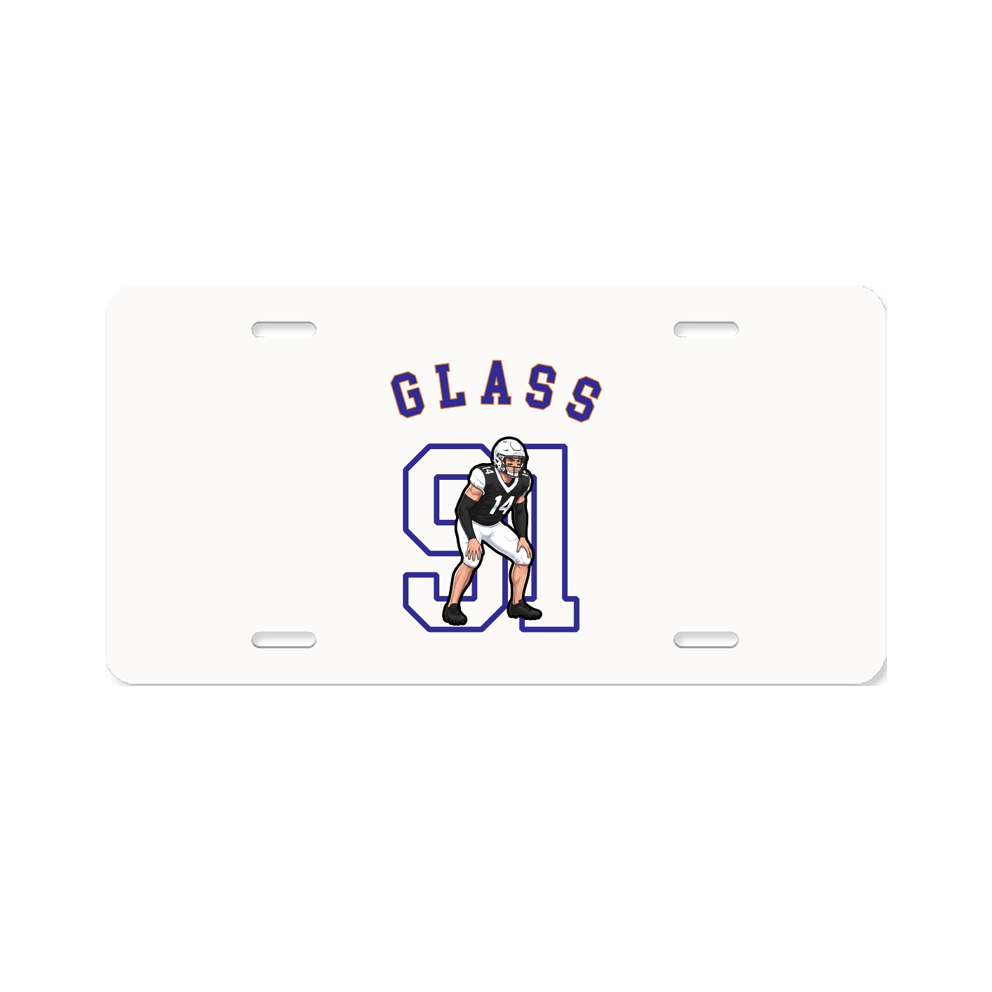 License Plate — Shirsey Arch in Classic