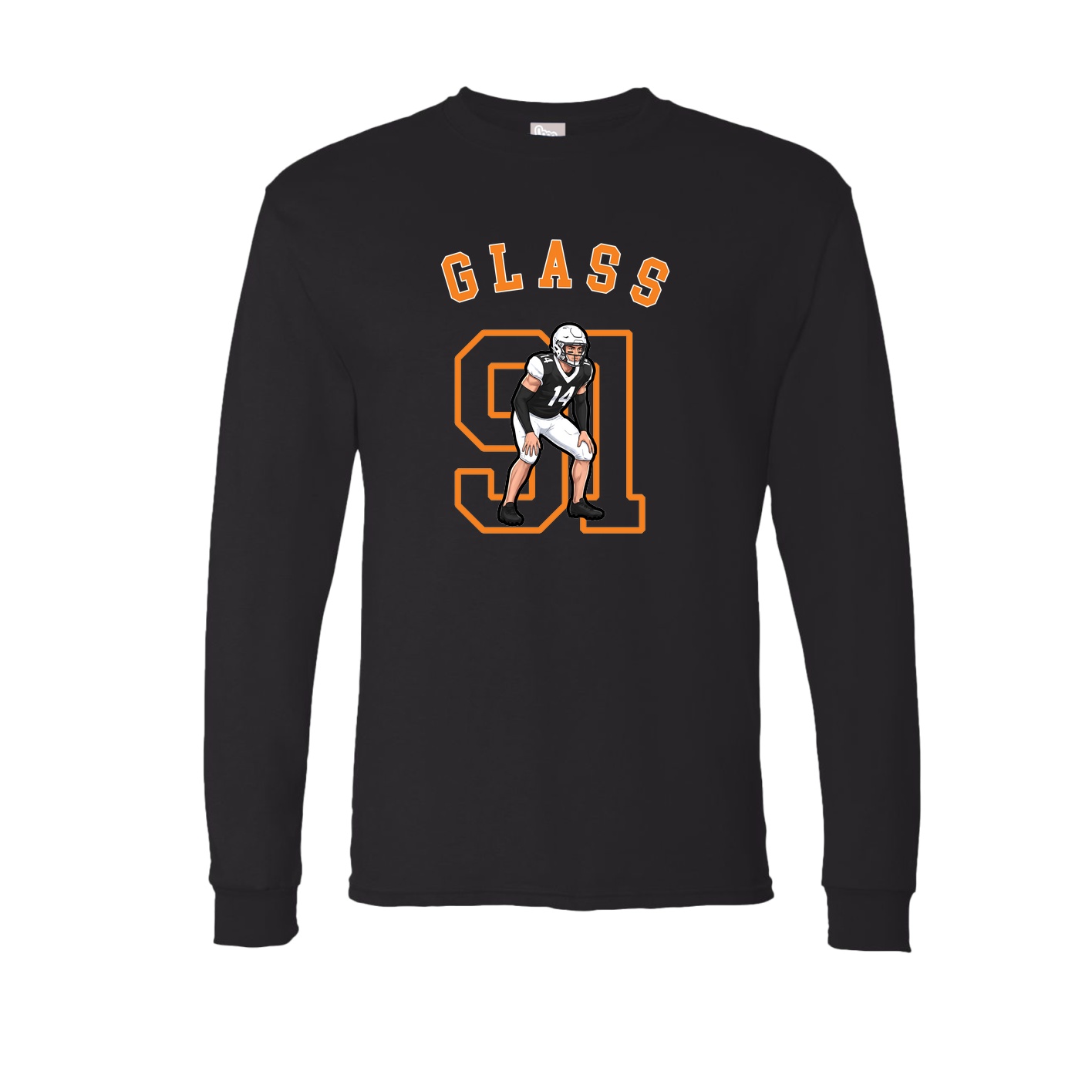 Long Sleeve Tee — Shirsey Arch in Black