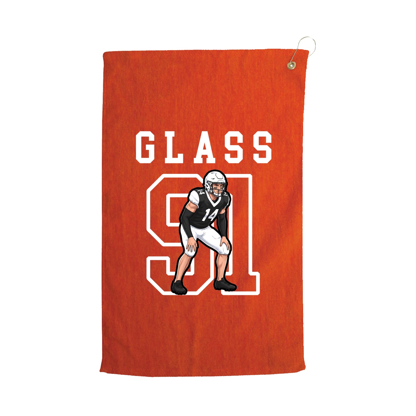 Golf Towel — Shirsey in Orange