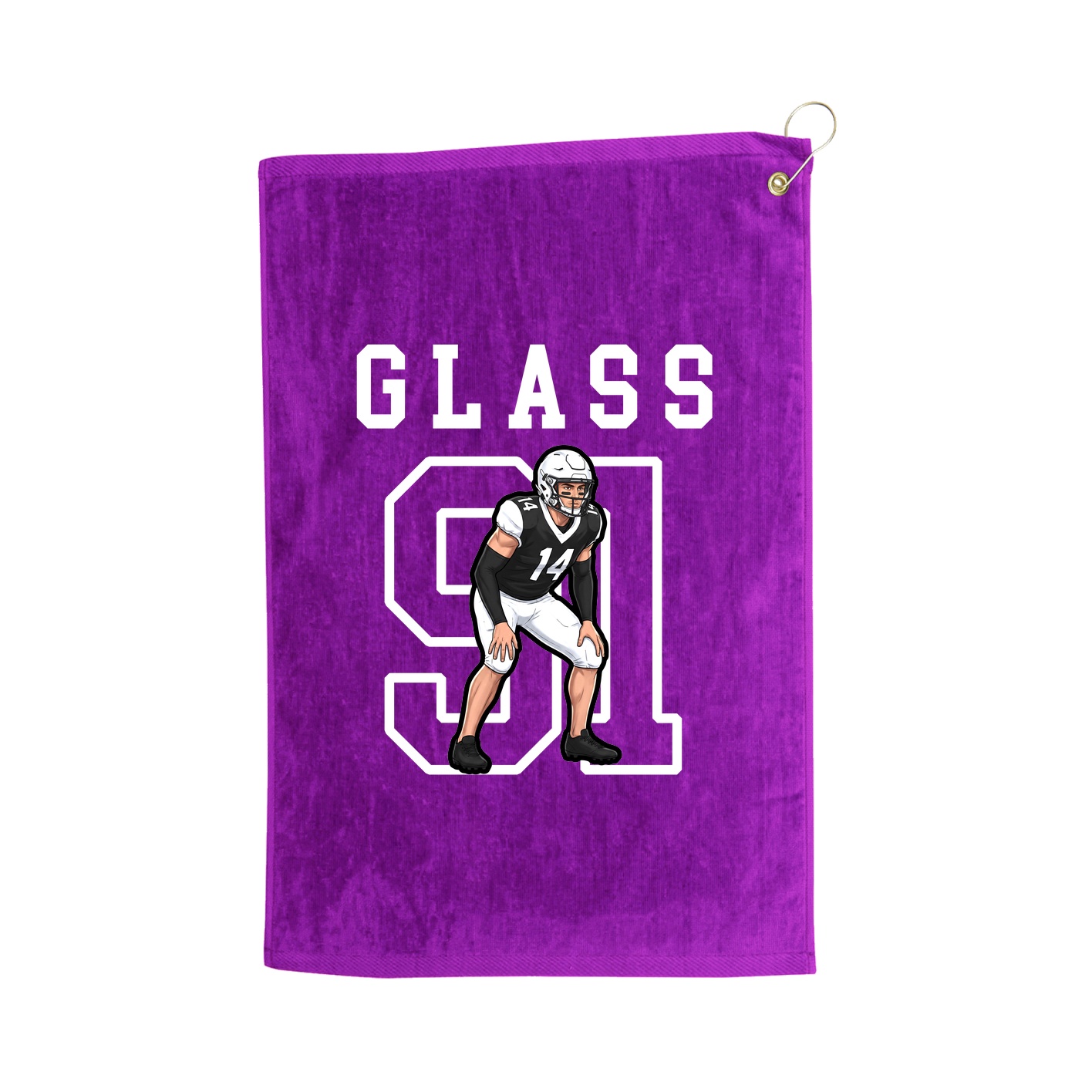 Golf Towel — Shirsey in Purple