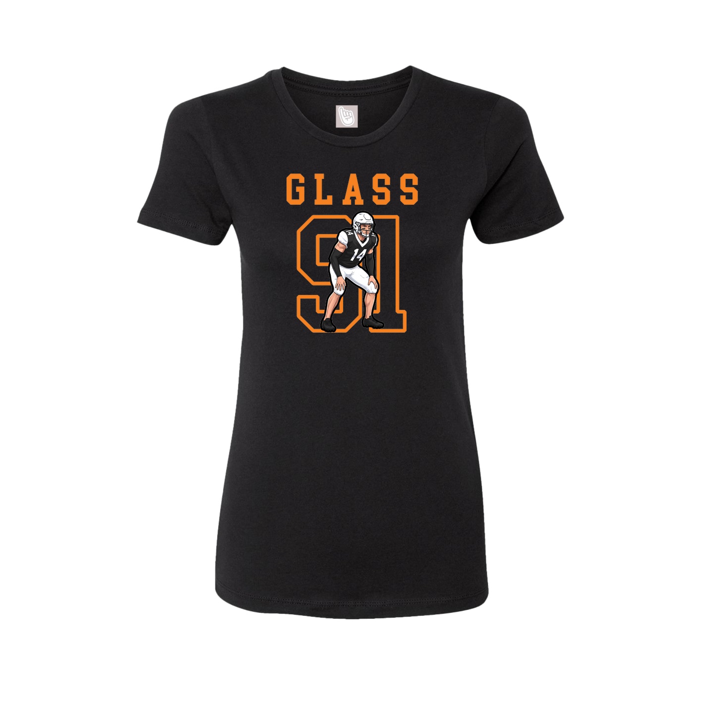 Fitted Women's Tee — Shirsey in Black