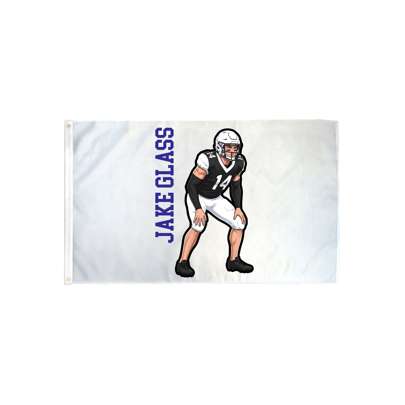 3x5 Flag — Name Vertical in Classic