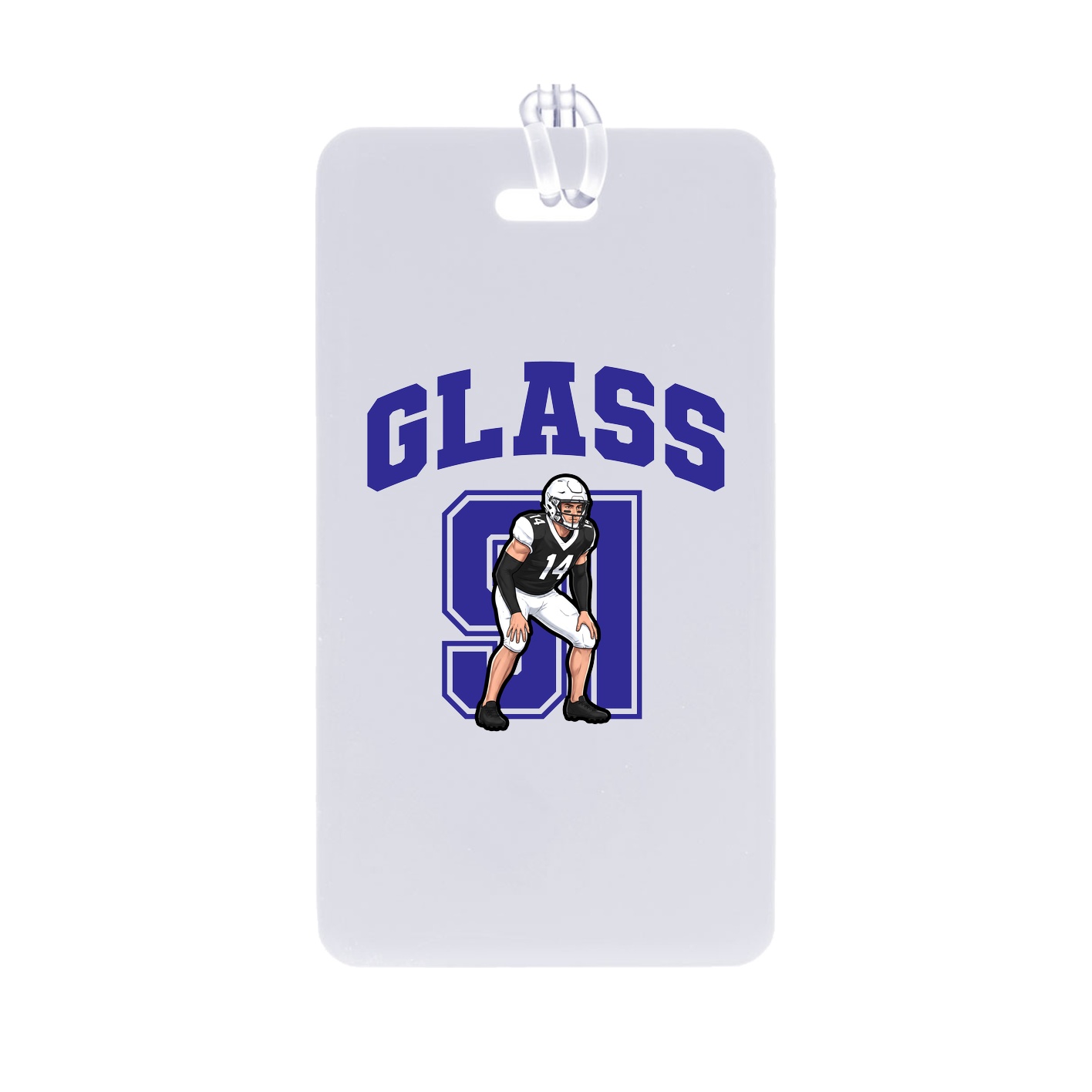 Bag Tag — Number in Classic
