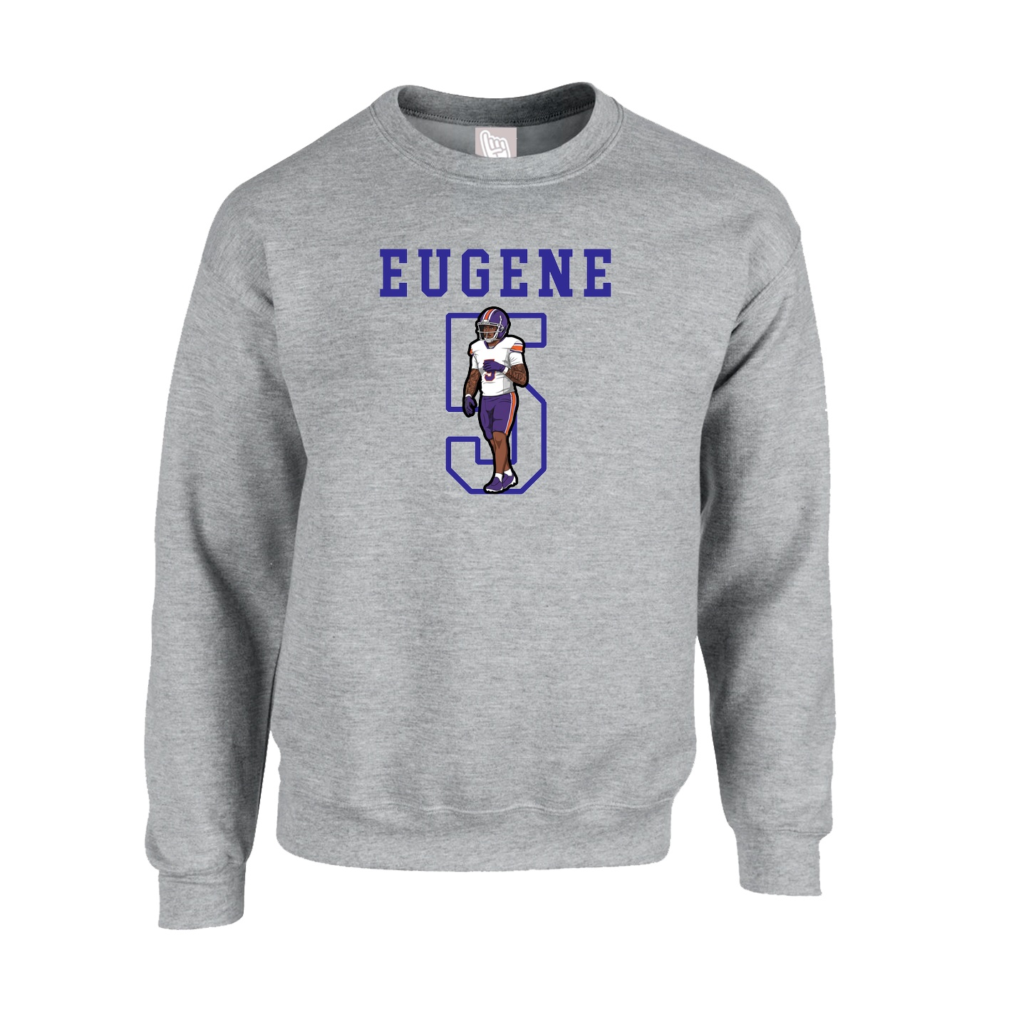 Fleece Crew — Shirsey in Grey