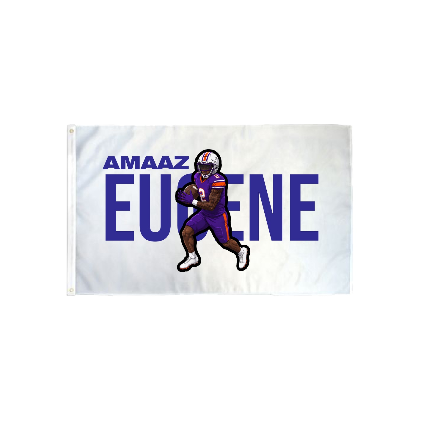 3x5 Flag — Player Name in Classic