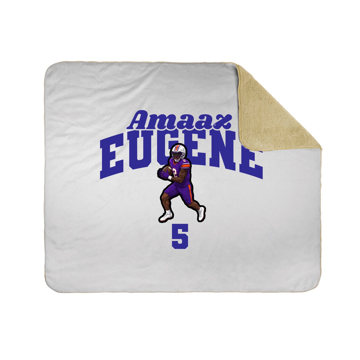 Throw Blanket — Signature Arch in White