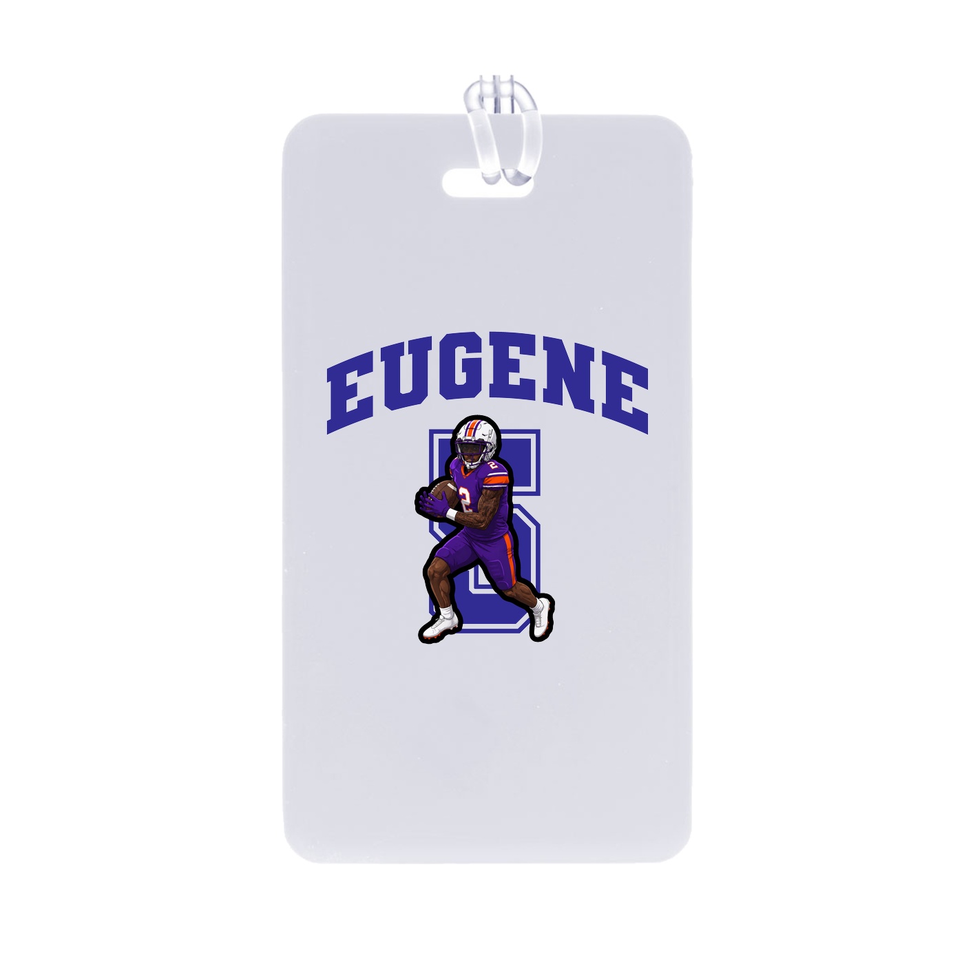 Bag Tag — Number in Classic
