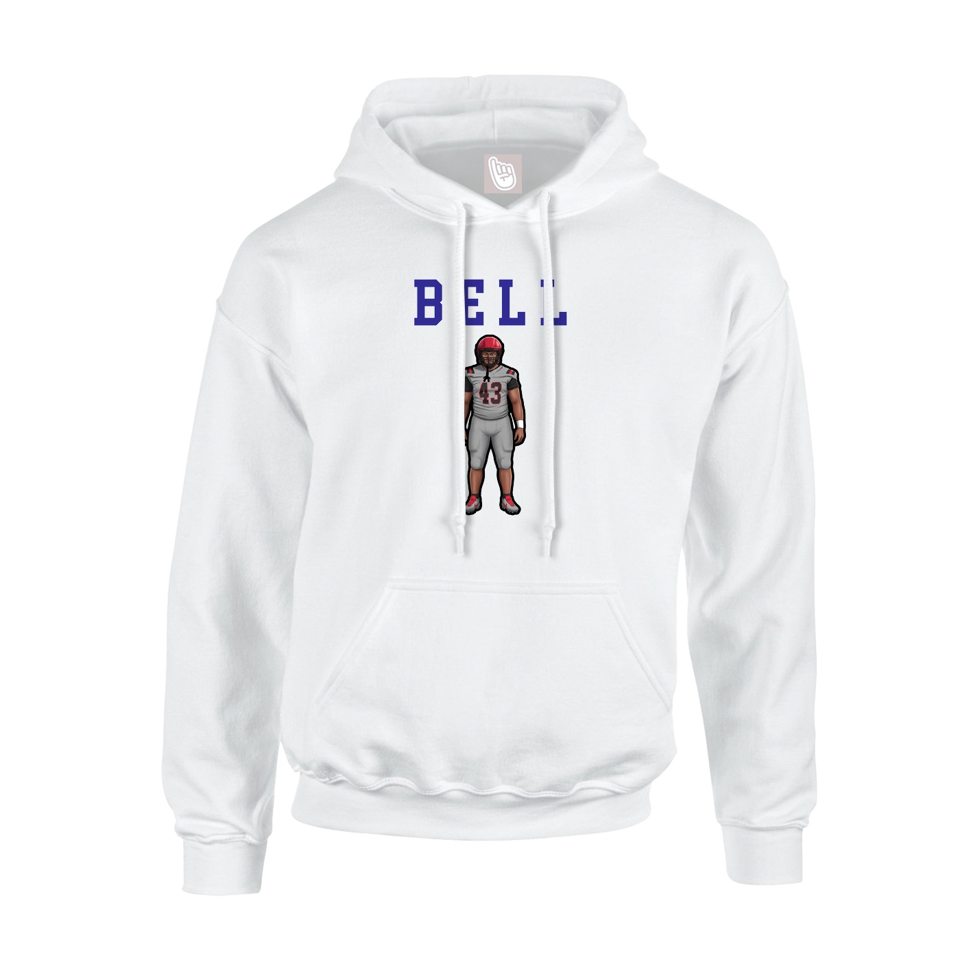 Youth Hoodie — Shirsey in White