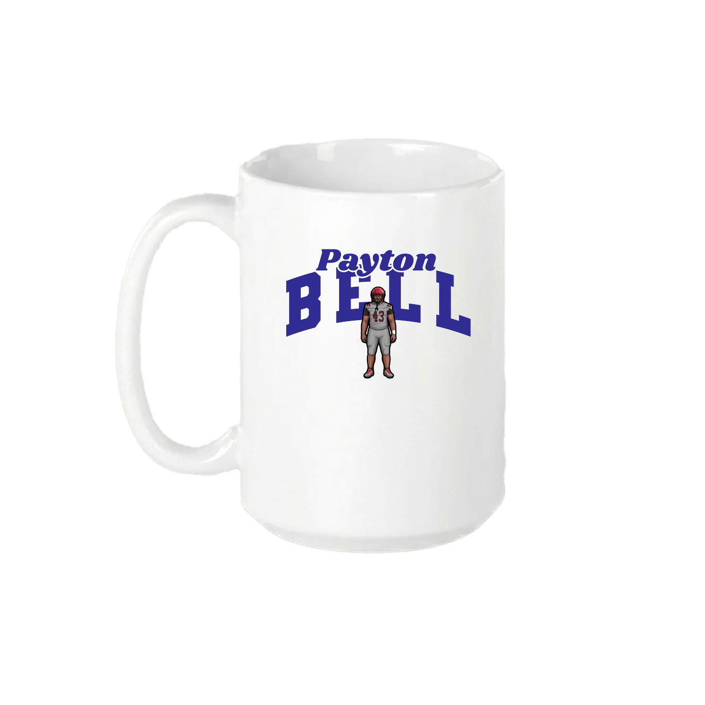 15oz Coffee Mug — Signature Arch in White