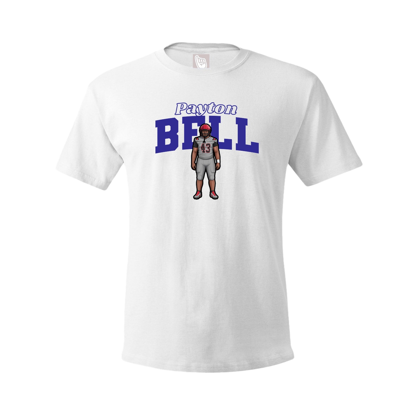 Tee — Name Arch in White