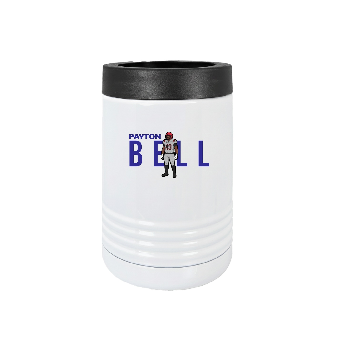 Beverage Holder — Player Name in White