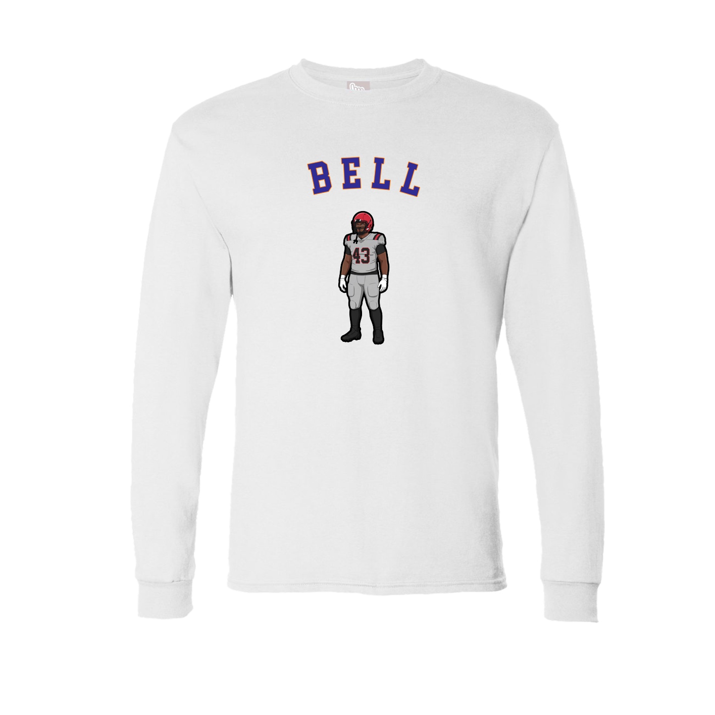 Long Sleeve Tee — Shirsey Arch in White