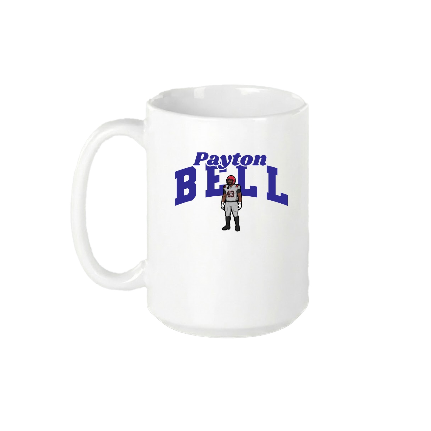 15oz Coffee Mug — Signature Arch in White