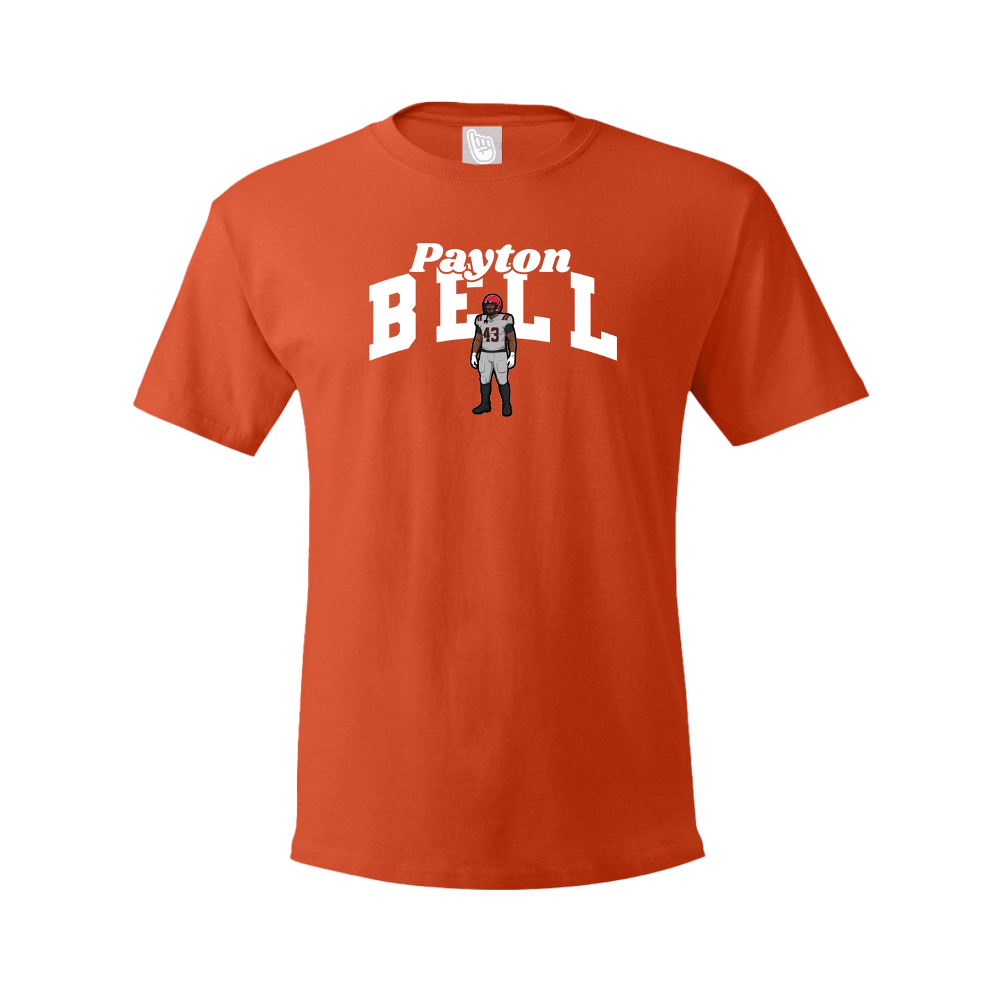 Youth Tee — Signature Arch in Orange