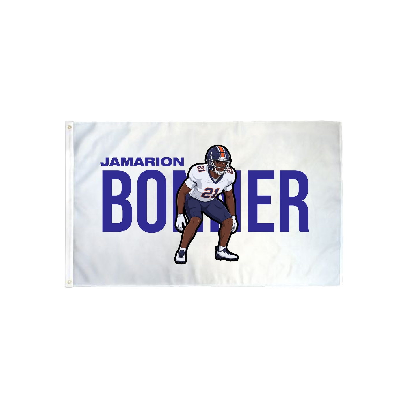 3x5 Flag — Player Name in Classic