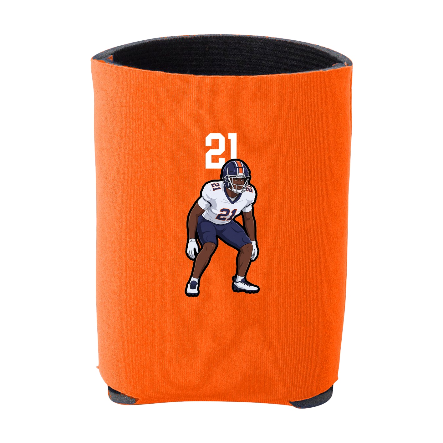 Can Holder — Number Top in Orange