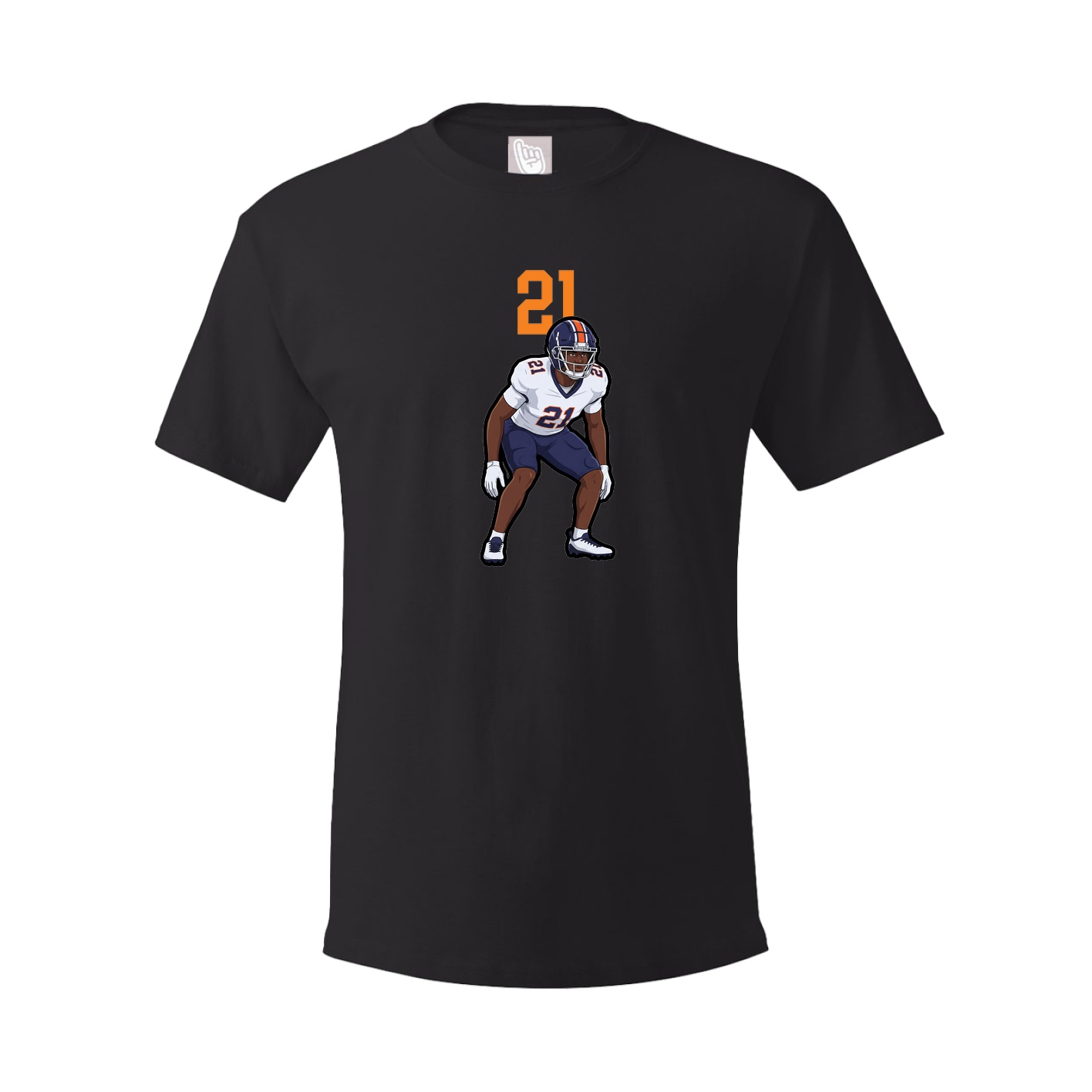 Tee — Number Top in Black
