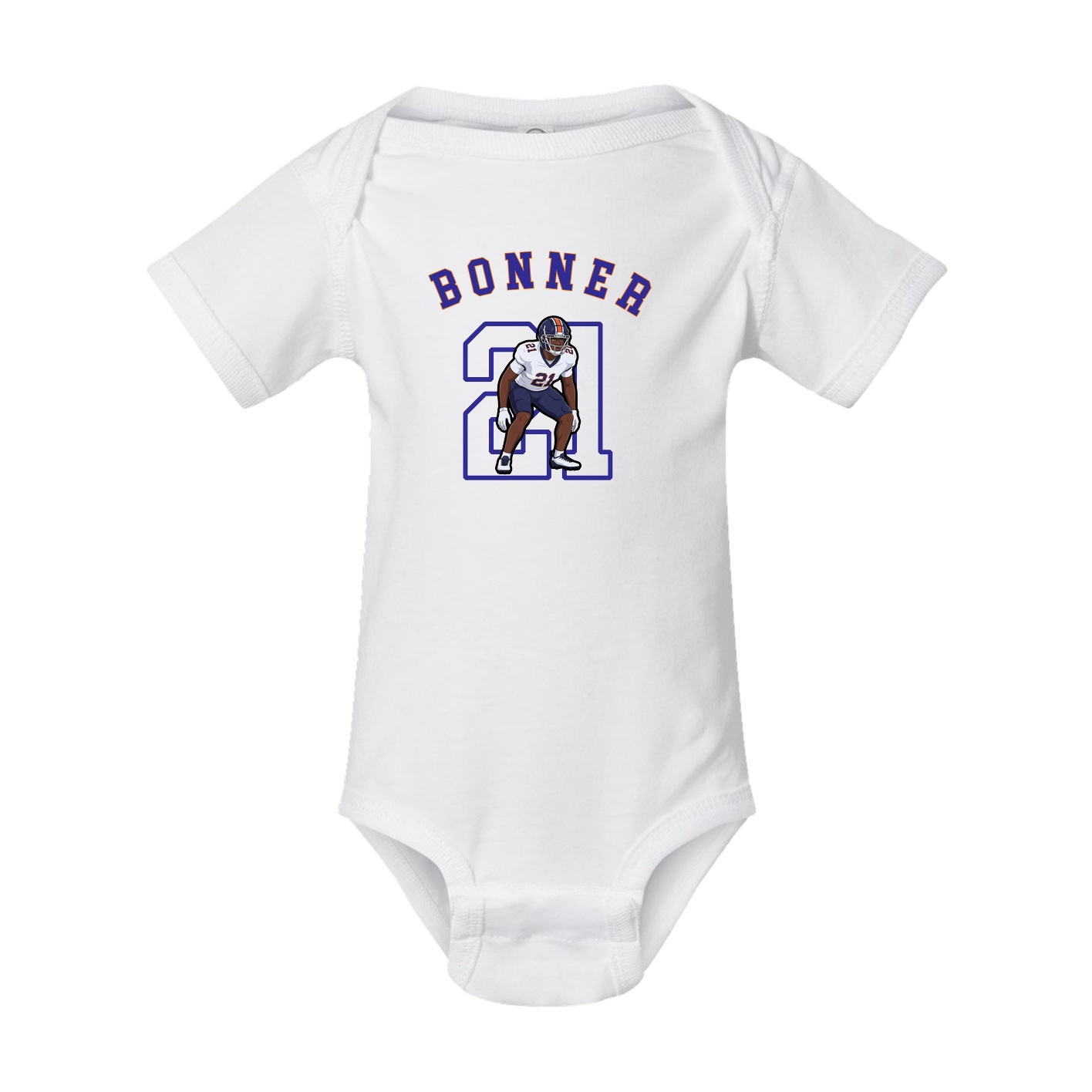 Baby Onesie — Shirsey Arch in White